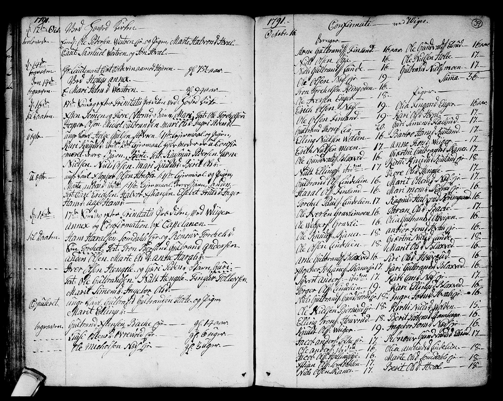 Norderhov kirkebøker, AV/SAKO-A-237/F/Fa/L0006: Ministerialbok nr. 6, 1789-1811, s. 39