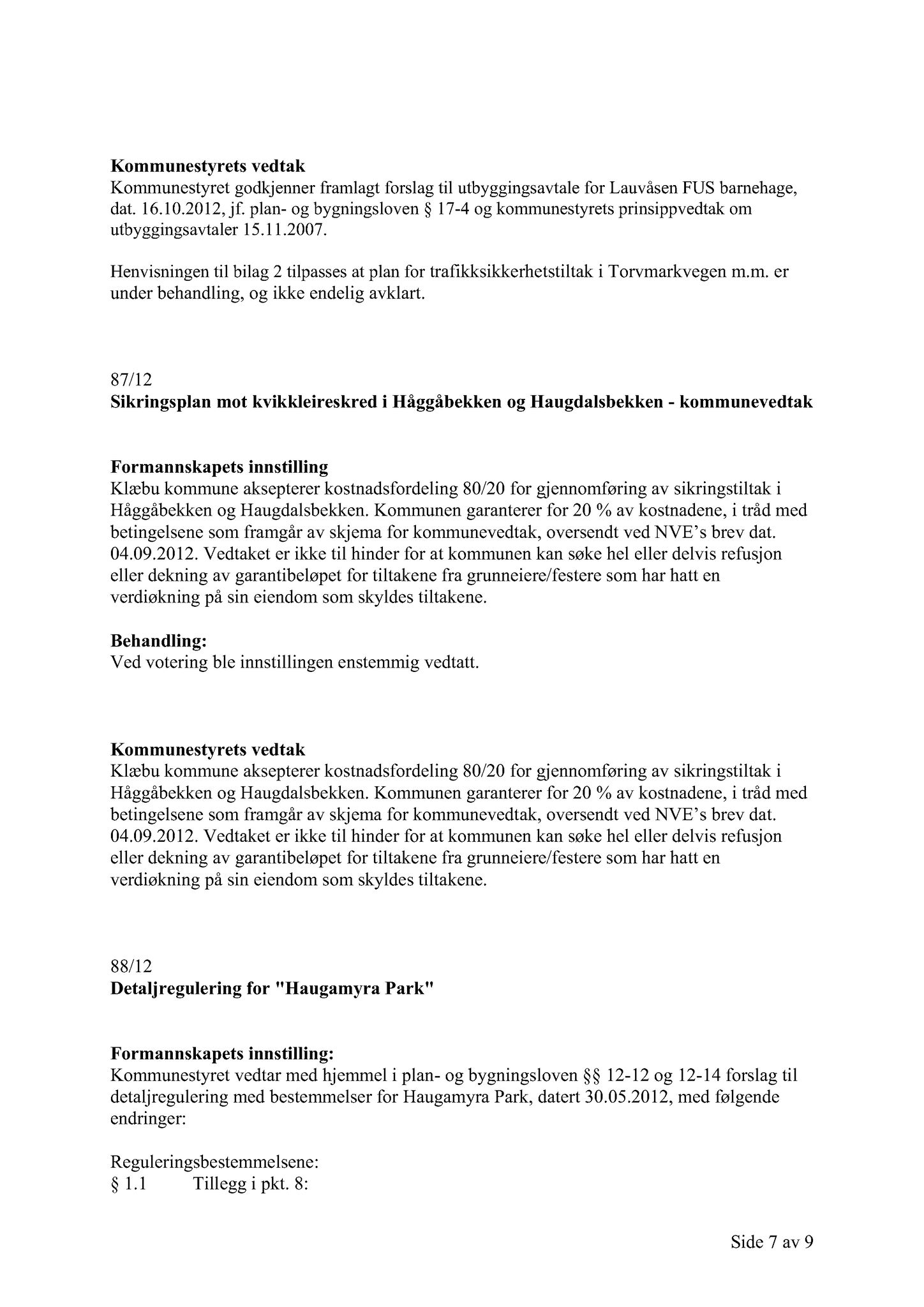 Klæbu Kommune, TRKO/KK/01-KS/L005: Kommunestyret - Møtedokumenter, 2012, s. 1901