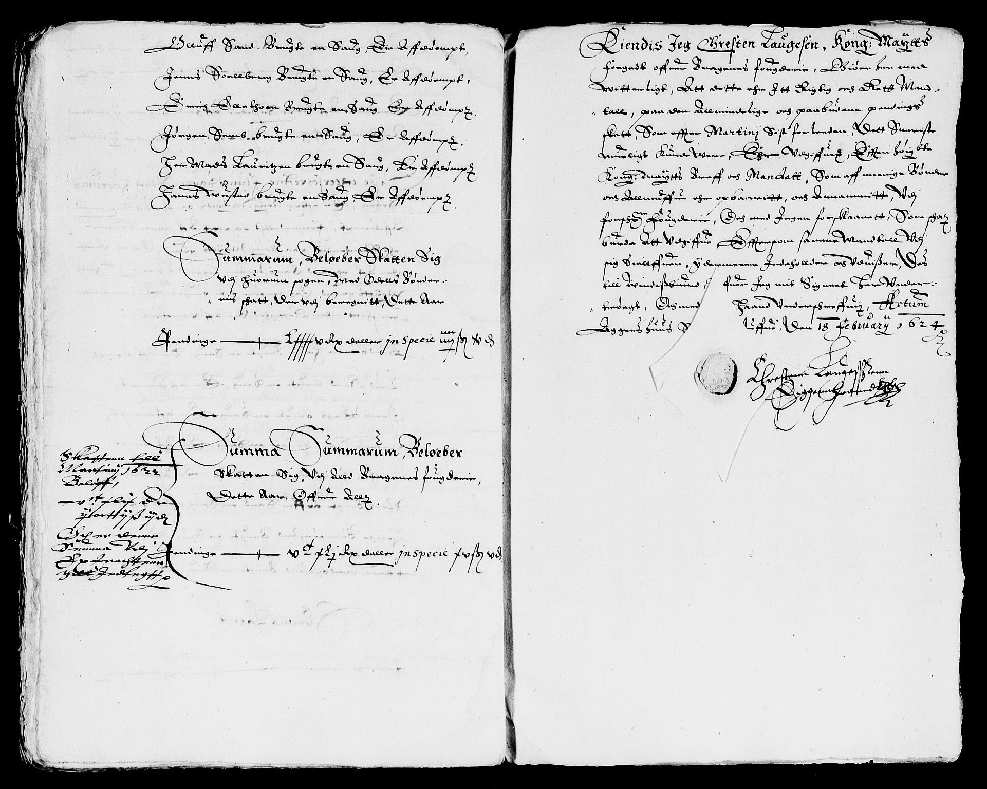 Rentekammeret inntil 1814, Reviderte regnskaper, Lensregnskaper, AV/RA-EA-5023/R/Rb/Rba/L0066: Akershus len, 1623-1624