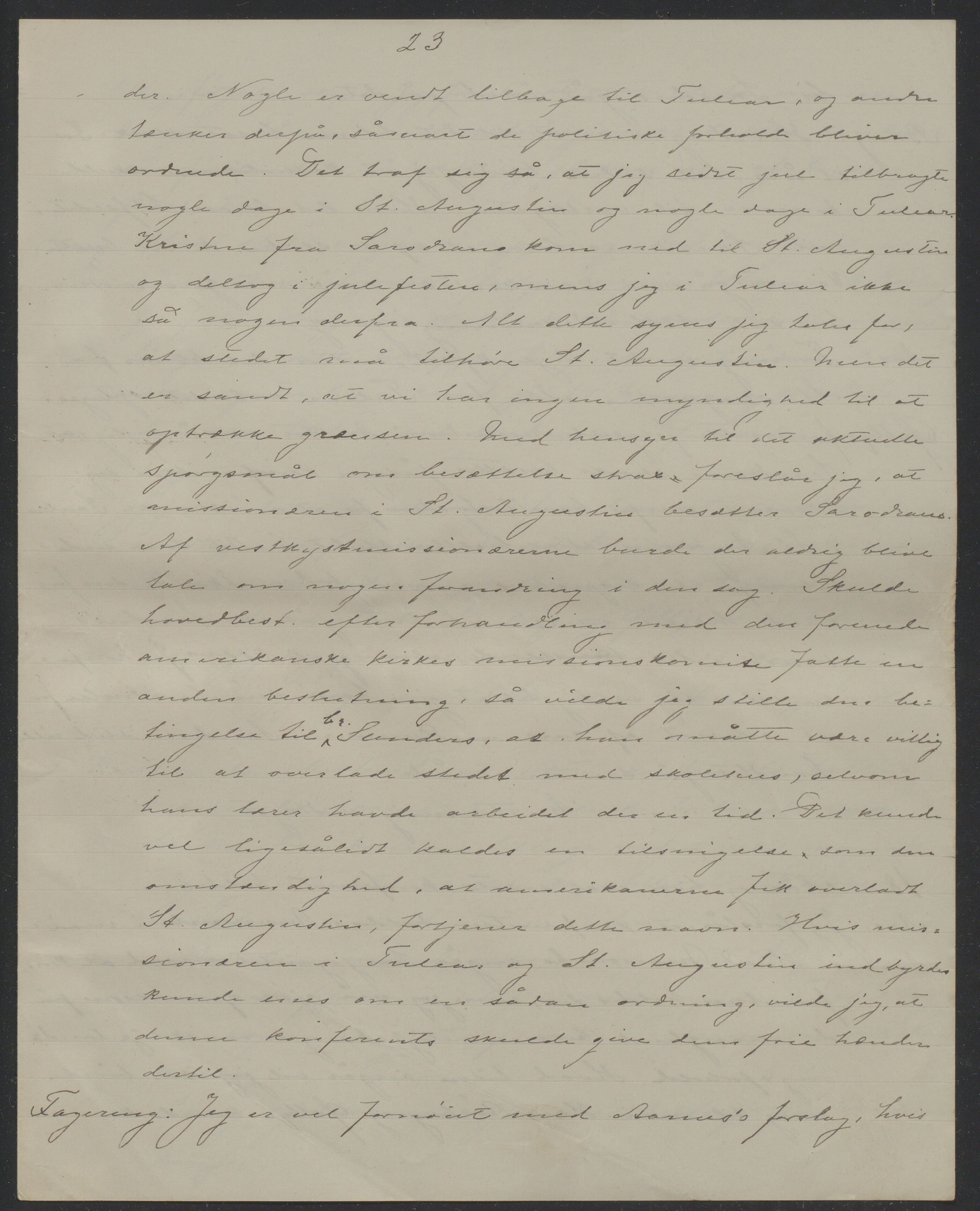 Det Norske Misjonsselskap - hovedadministrasjonen, VID/MA-A-1045/D/Da/Daa/L0041/0001: Konferansereferat og årsberetninger / Konferansereferat fra Vest-Madagaskar., 1896