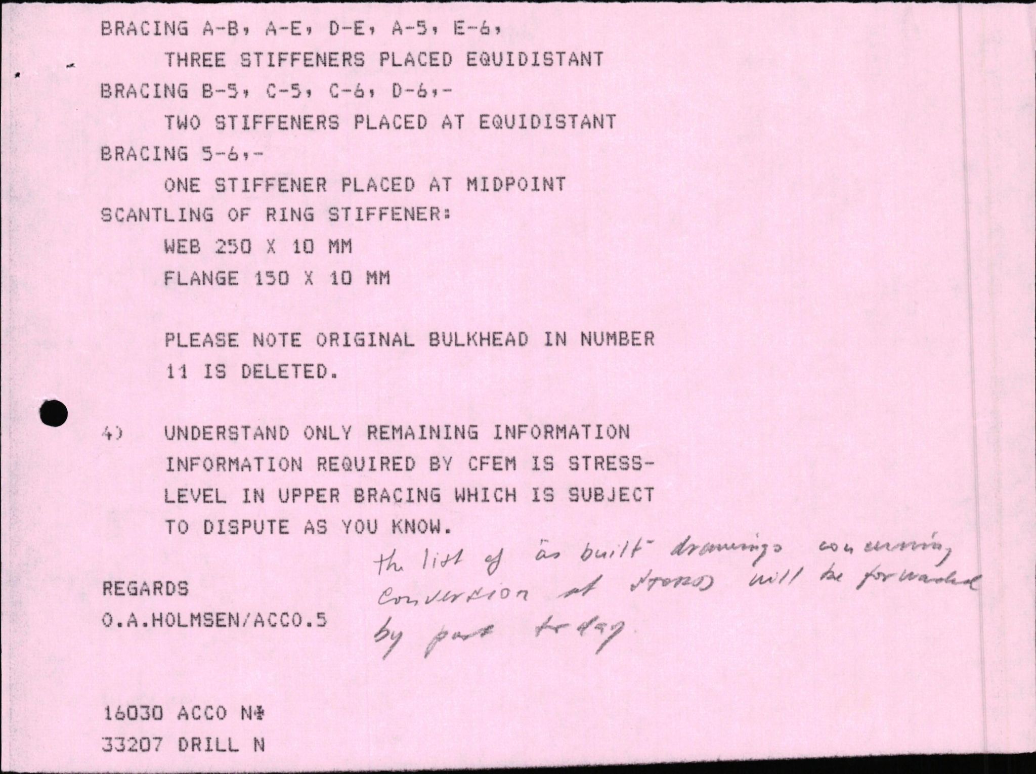 Pa 1503 - Stavanger Drilling AS, AV/SAST-A-101906/2/E/Ec/Eca/L0011: Sak og korrespondanse, 1980-1981