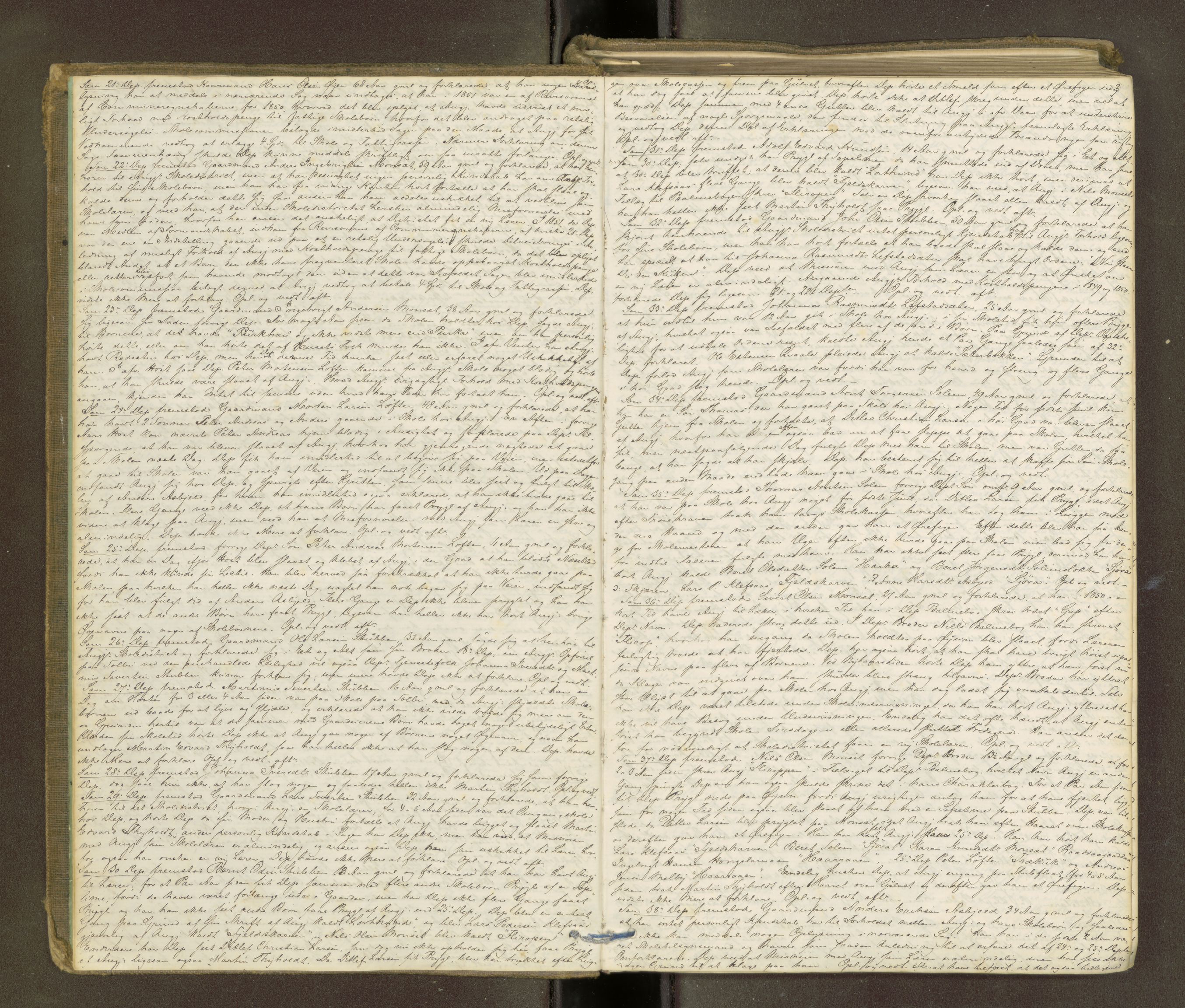 Orkdal sorenskriveri, SAT/A-4169/1/1/1B/L0008: Ekstrarettsprotokoll, 1863-1872, s. 2b-3a