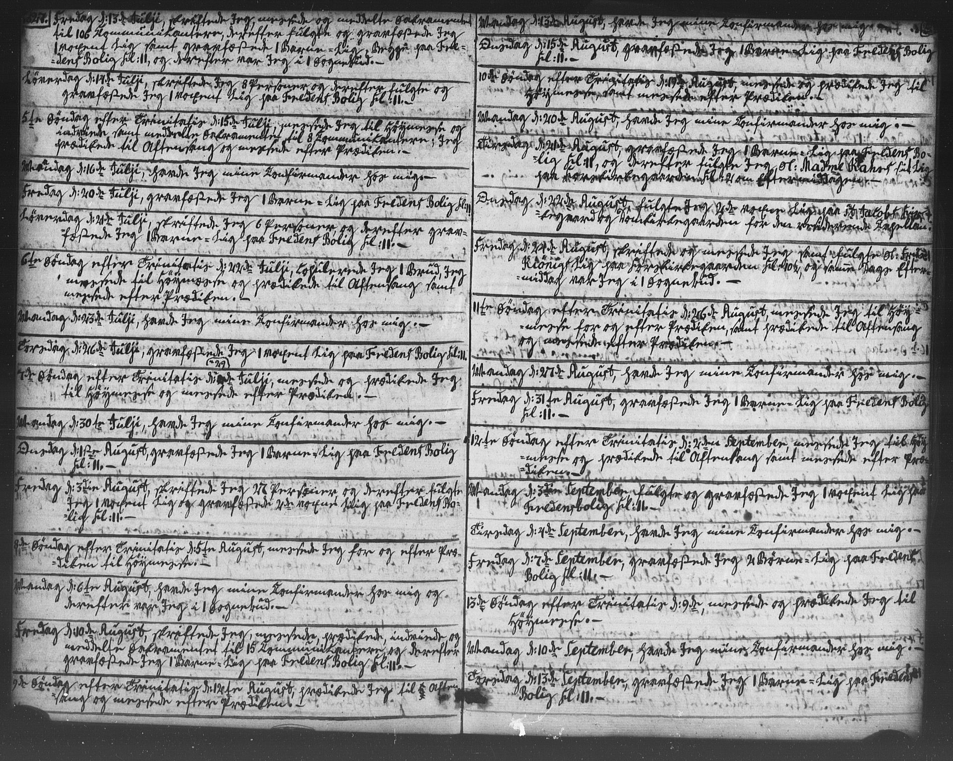 Korskirken sokneprestembete, AV/SAB-A-76101/H/Haa/L0066: Residerende kapellans bok nr. A 1, 1826-1843, s. 5