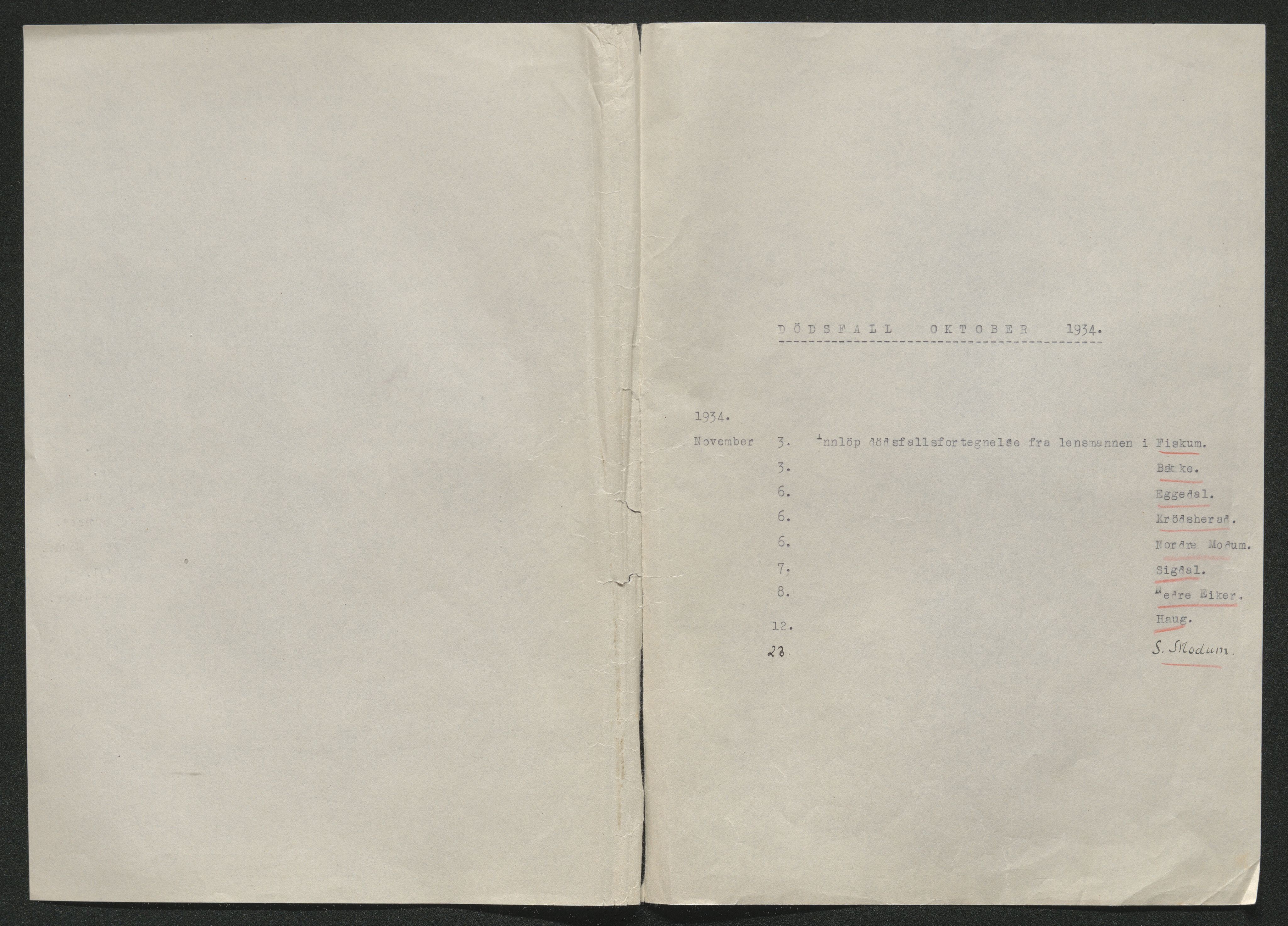 Eiker, Modum og Sigdal sorenskriveri, SAKO/A-123/H/Ha/Hab/L0049: Dødsfallsmeldinger, 1934, s. 794