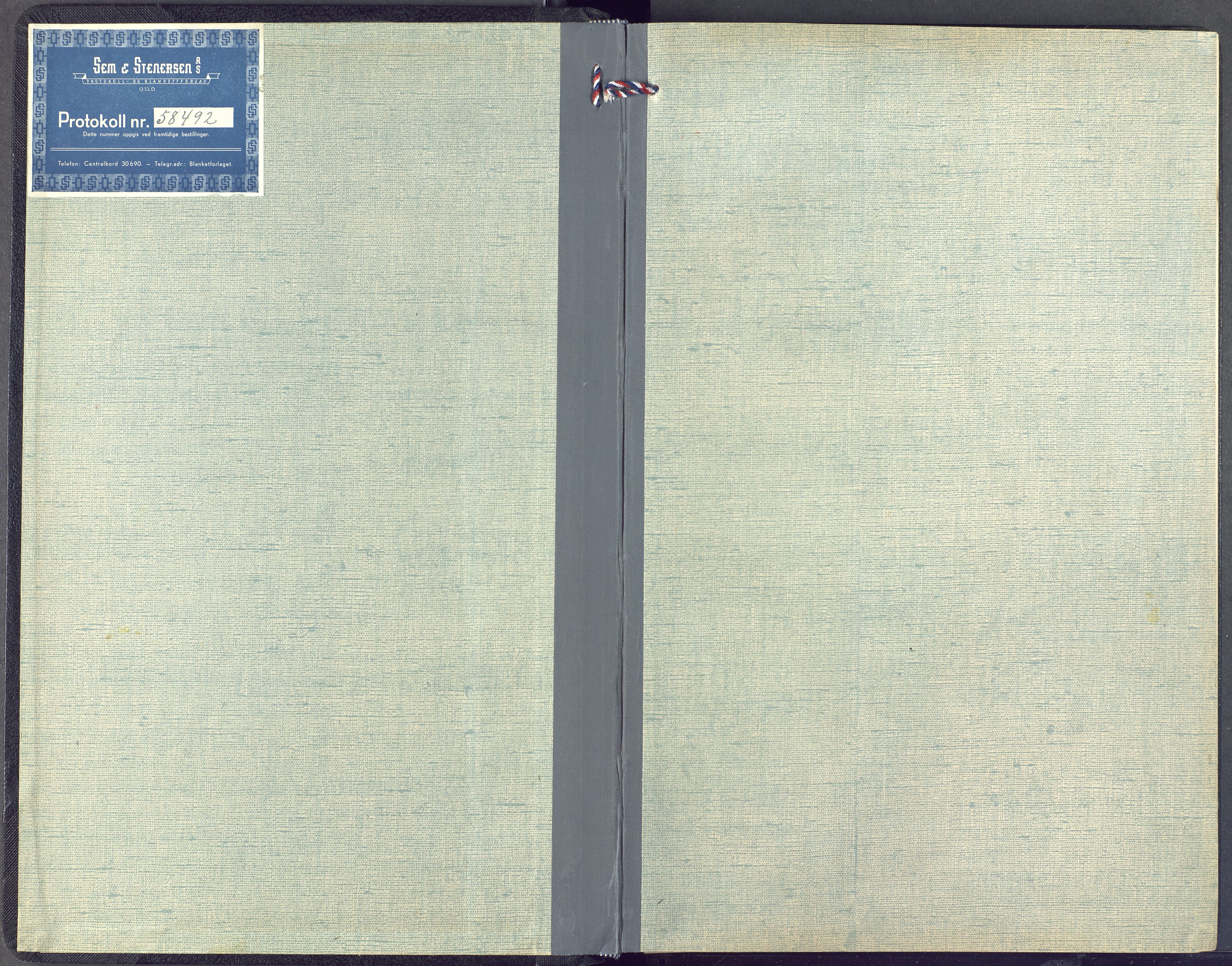 Eiker kirkebøker, SAKO/A-4/F/Fc/L0006: Ministerialbok nr. III 6, 1945-1967
