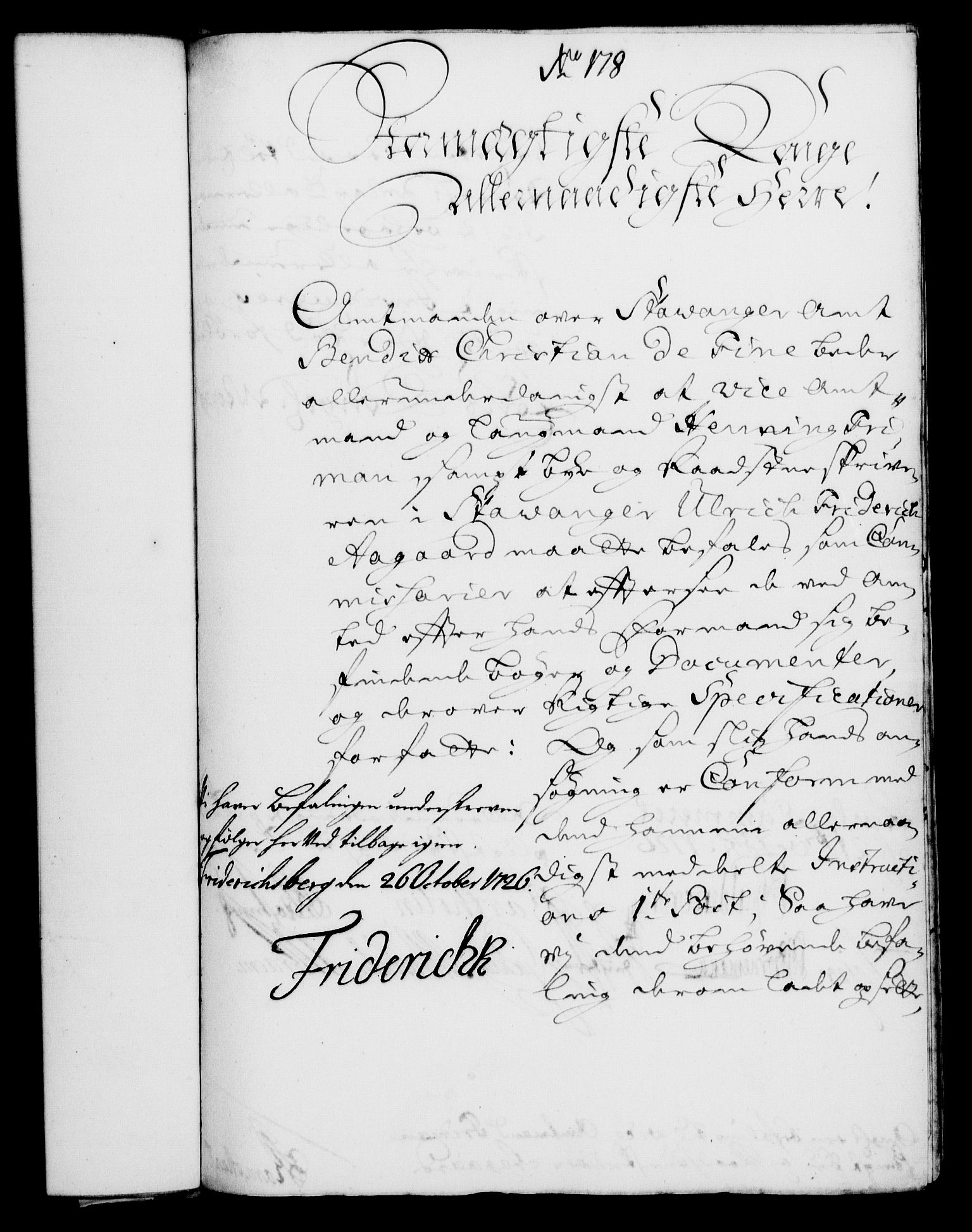 Rentekammeret, Kammerkanselliet, AV/RA-EA-3111/G/Gf/Gfa/L0009: Norsk relasjons- og resolusjonsprotokoll (merket RK 52.9), 1726