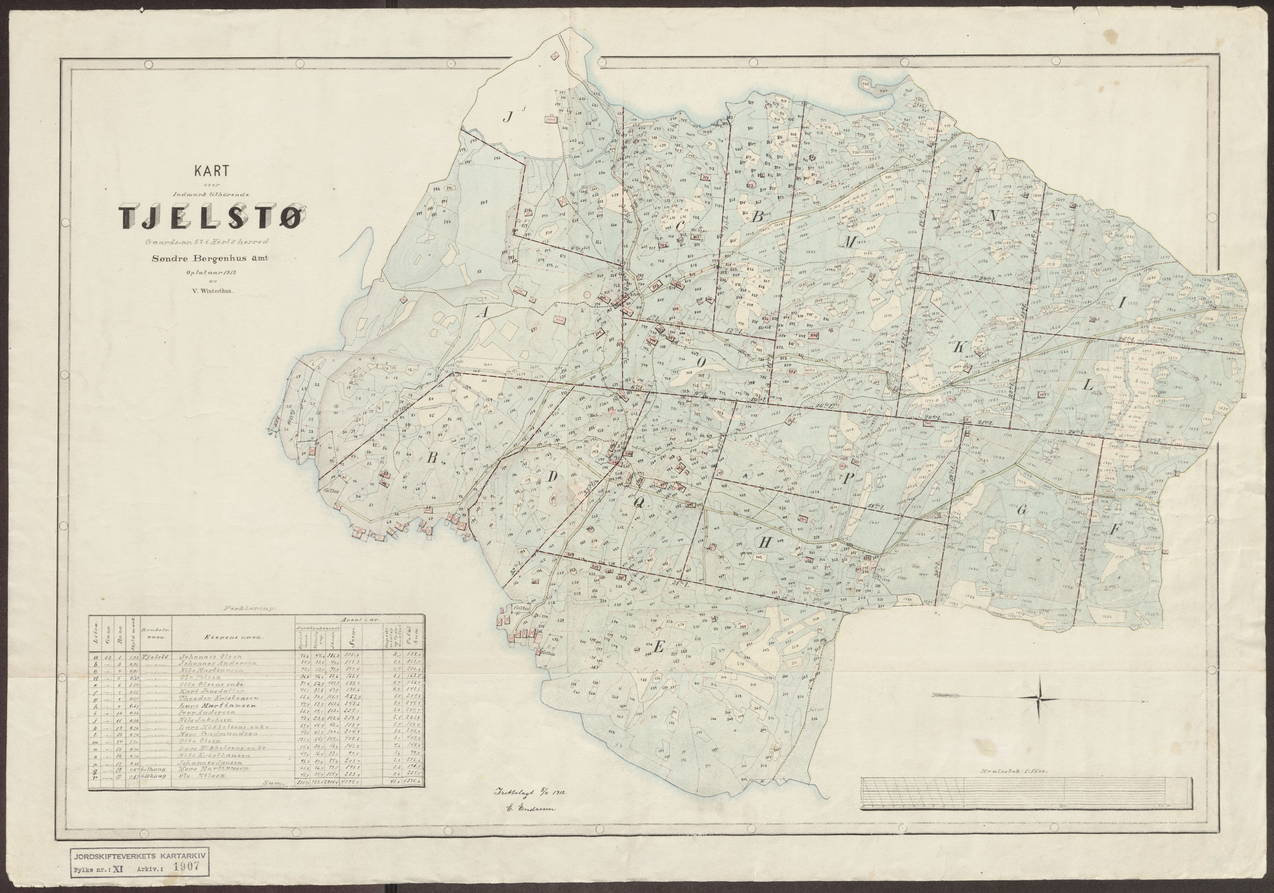 Jordskifteverkets kartarkiv, AV/RA-S-3929/T, 1859-1988, s. 2083