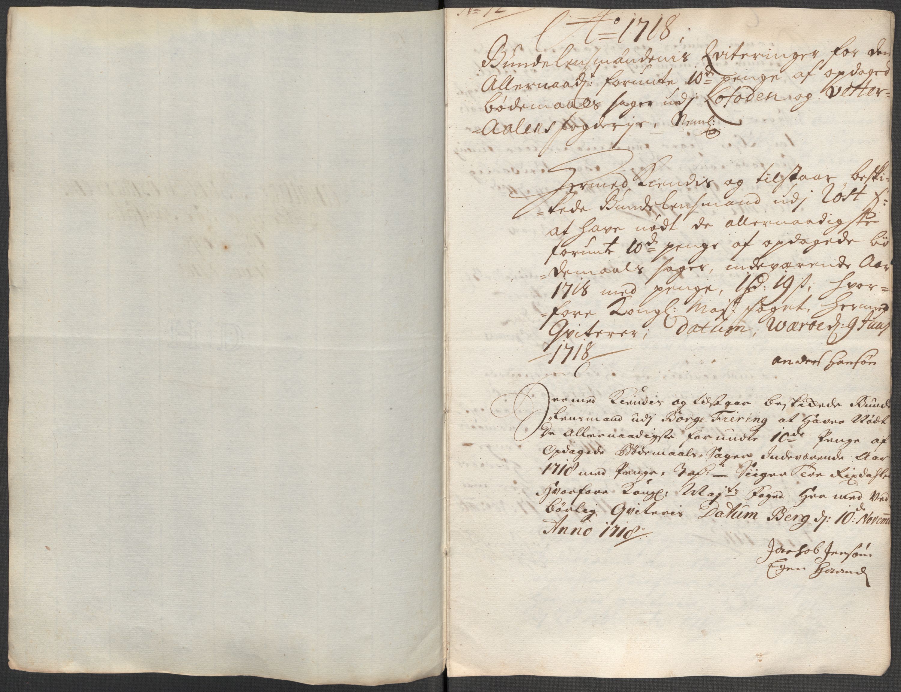 Rentekammeret inntil 1814, Reviderte regnskaper, Fogderegnskap, RA/EA-4092/R67/L4684: Fogderegnskap Vesterålen, Andenes og Lofoten, 1718, s. 382