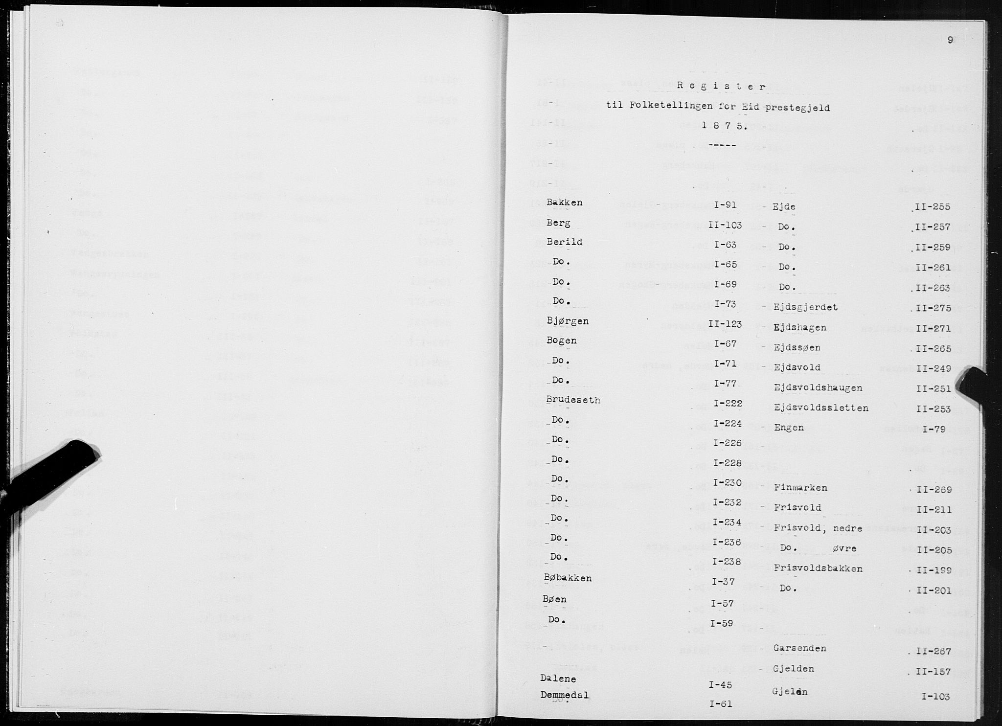 SAT, Folketelling 1875 for 1538P Eid prestegjeld, 1875, s. 9