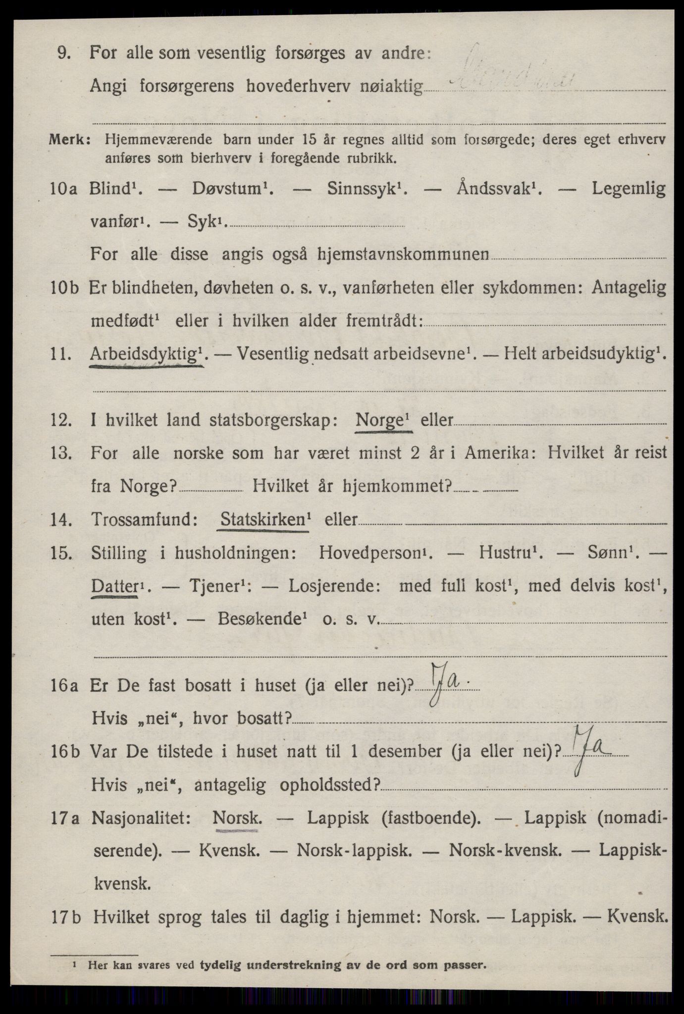 SAT, Folketelling 1920 for 1655 Byneset herred, 1920, s. 3847
