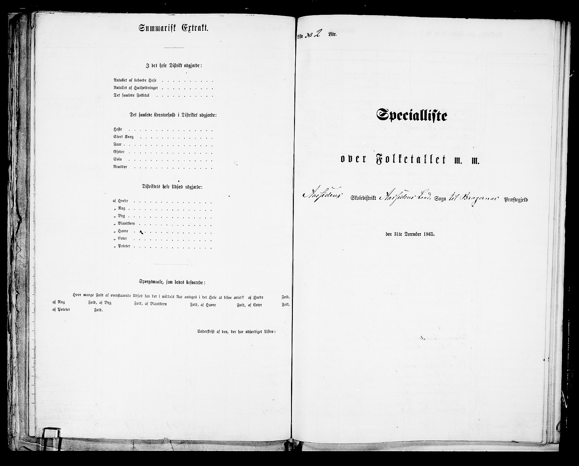 RA, Folketelling 1865 for 0691L Bragernes prestegjeld, Åssiden sokn, 1865, s. 15