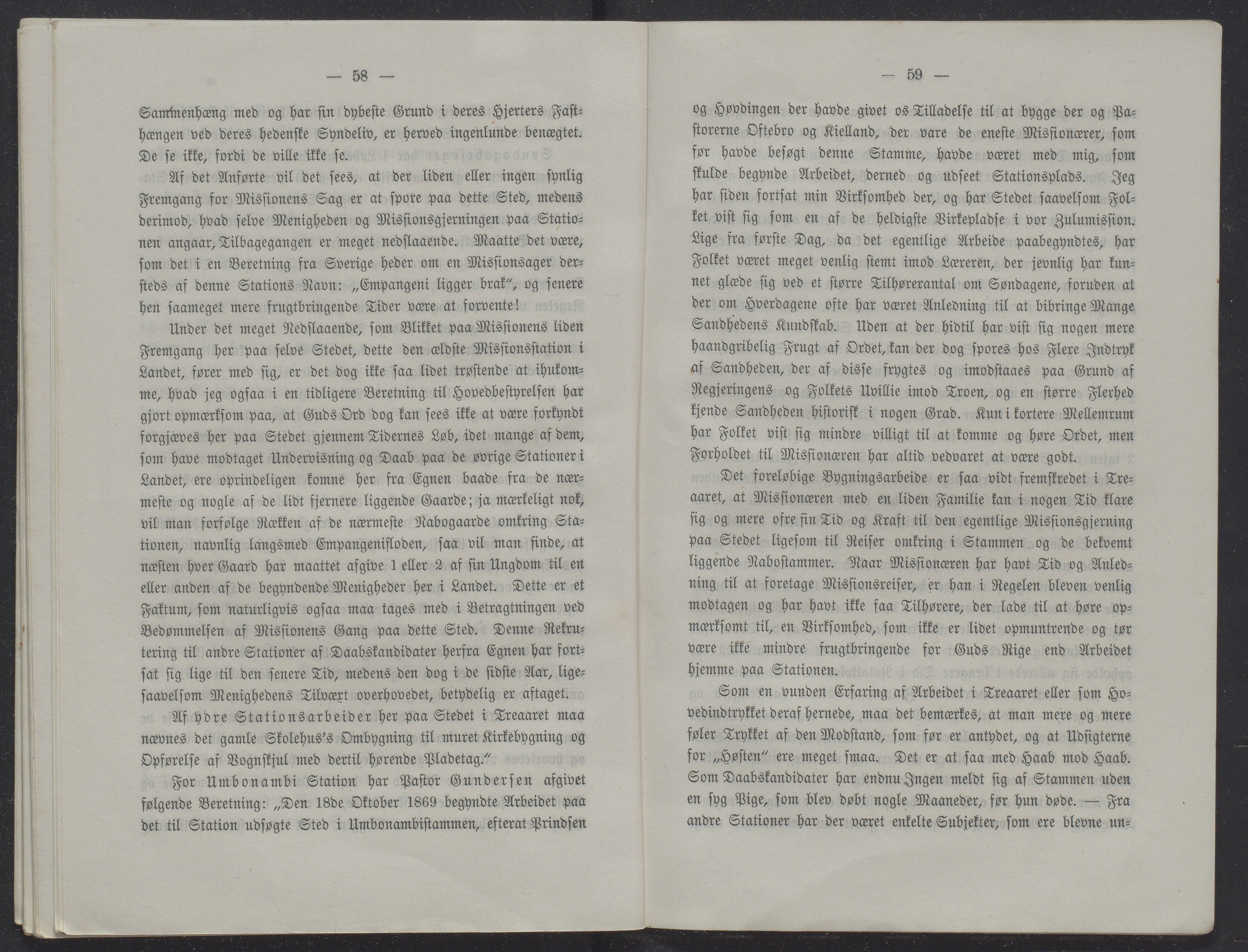 Det Norske Misjonsselskap - hovedadministrasjonen, VID/MA-A-1045/D/Db/Dba/L0338/0001: Beretninger, Bøker, Skrifter o.l   / Årsberetninger 31, 1873, s. 58-59