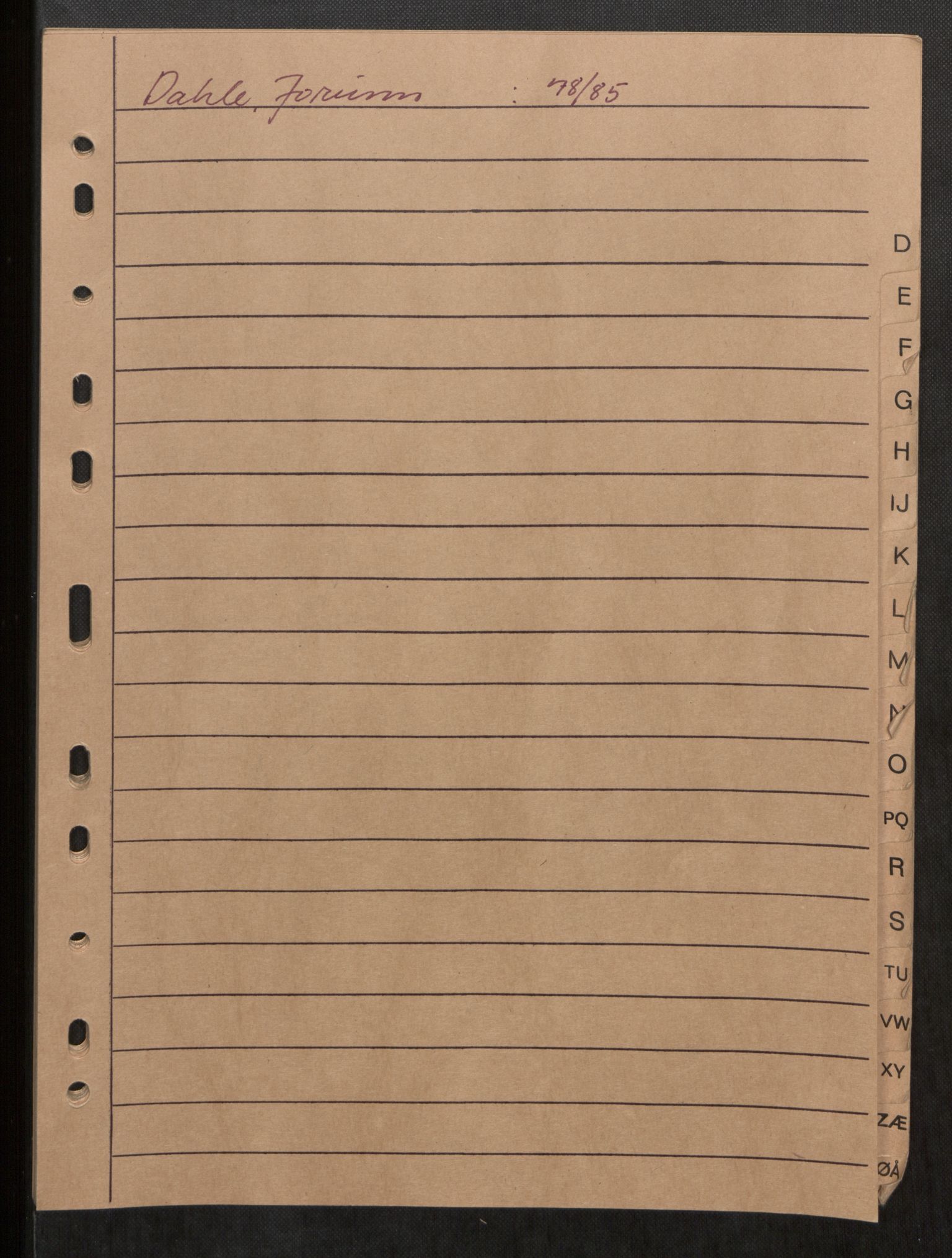 Brønnøy og Vevelstad lensmannskontor, AV/SAT-A-5681/2/Ga/L0006: Dødsfallprotokoll, 1985-1989