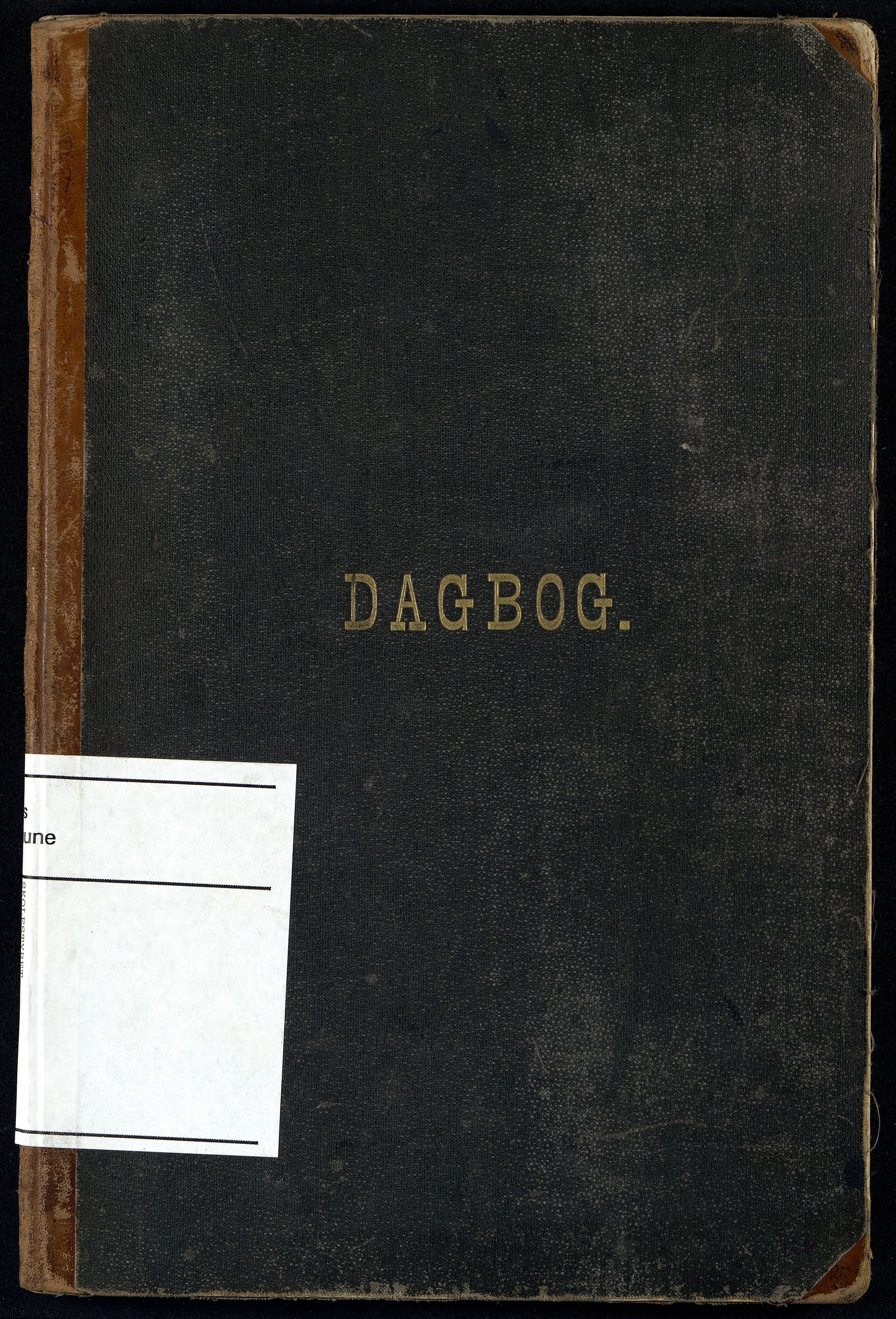 Nes kommune - Ståby Skole, ARKSOR/1004NE555/I/L0001: Dagbok, 1896-1925