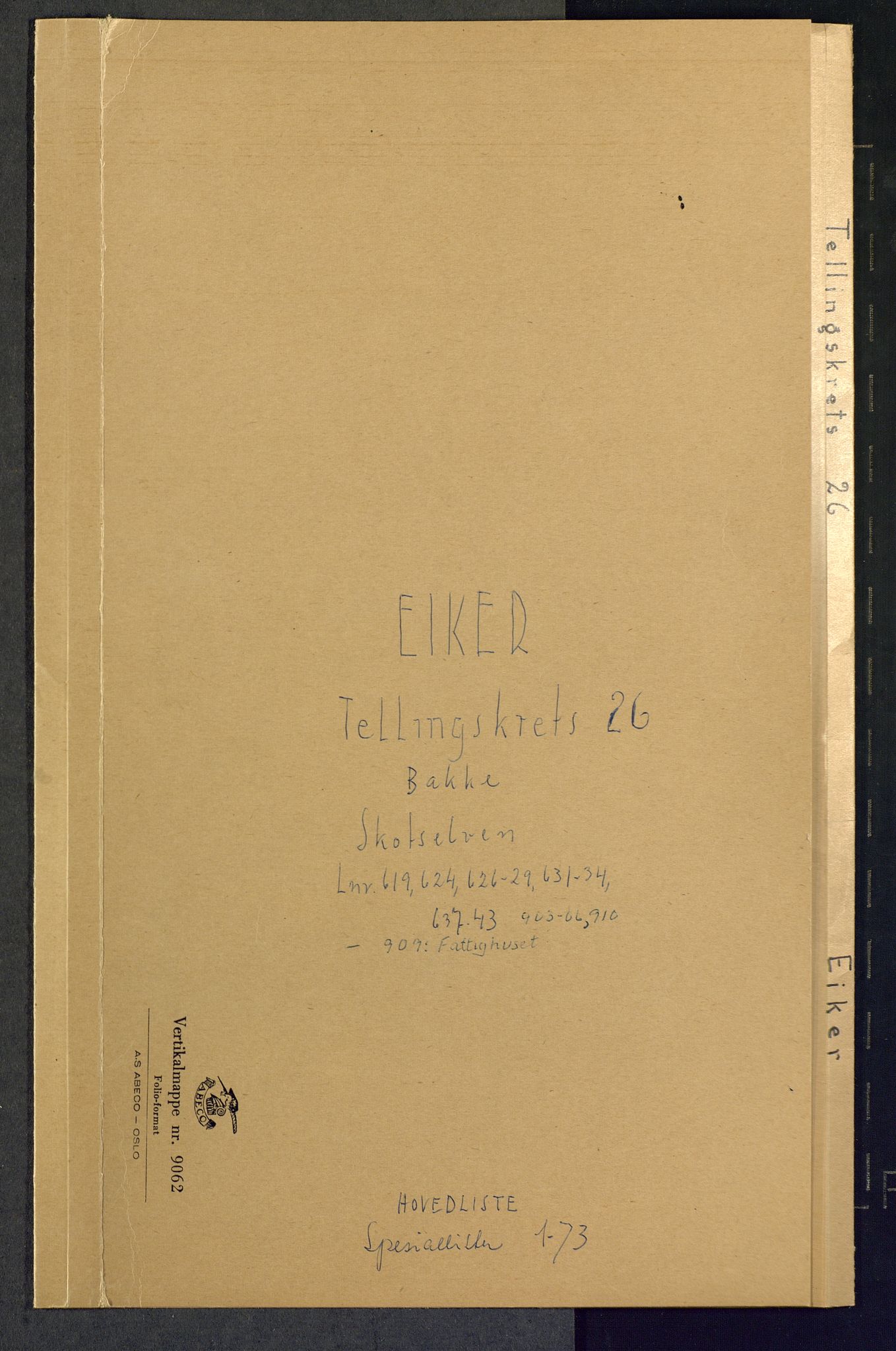 SAKO, Folketelling 1875 for 0624P Eiker prestegjeld, 1875, s. 141