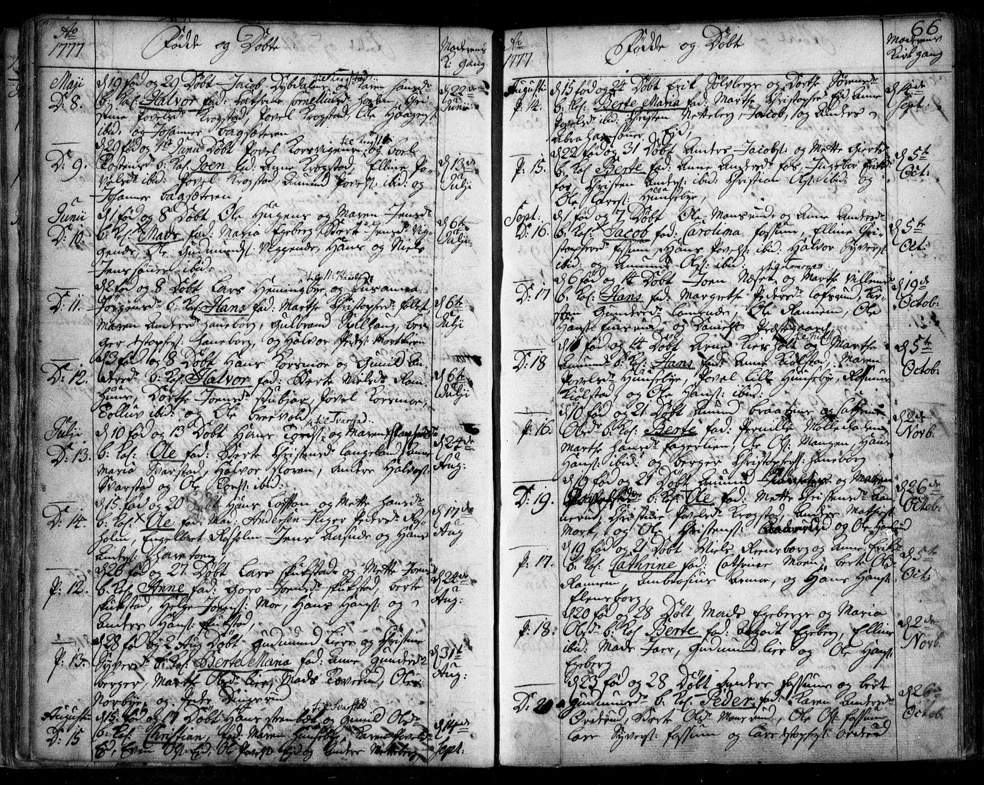 Aurskog prestekontor Kirkebøker, AV/SAO-A-10304a/F/Fa/L0003: Ministerialbok nr. I 3, 1767-1807, s. 66