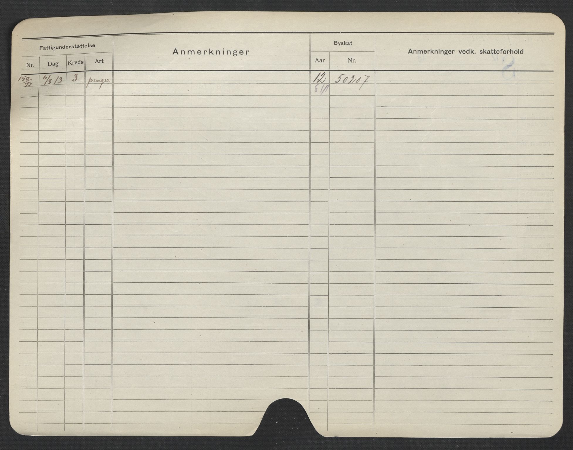Oslo folkeregister, Registerkort, SAO/A-11715/F/Fa/Fac/L0007: Menn, 1906-1914, s. 550b