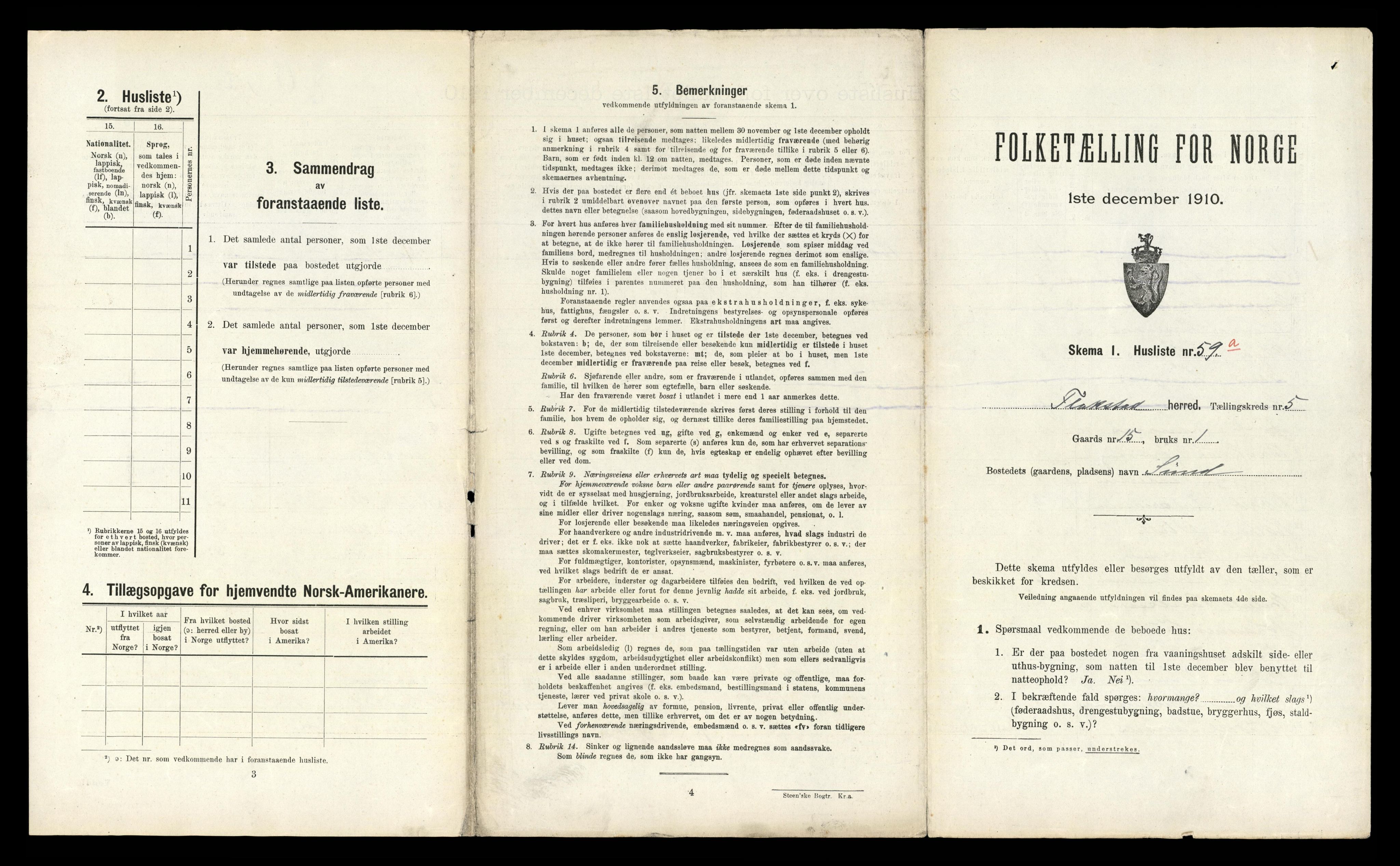 RA, Folketelling 1910 for 1859 Flakstad herred, 1910, s. 608