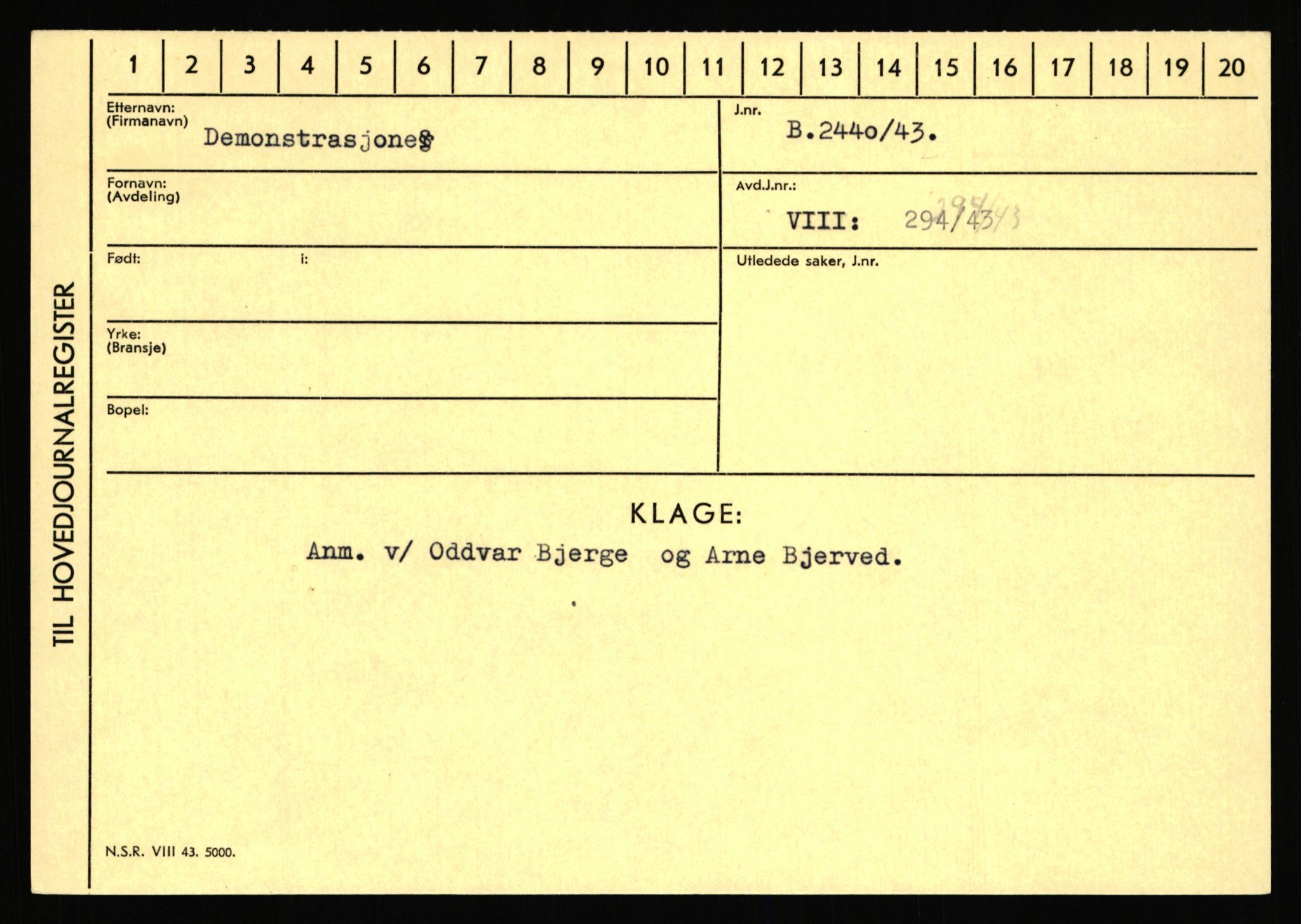 Statspolitiet - Hovedkontoret / Osloavdelingen, AV/RA-S-1329/C/Ca/L0003: Brechan - Eichinger	, 1943-1945, s. 3321