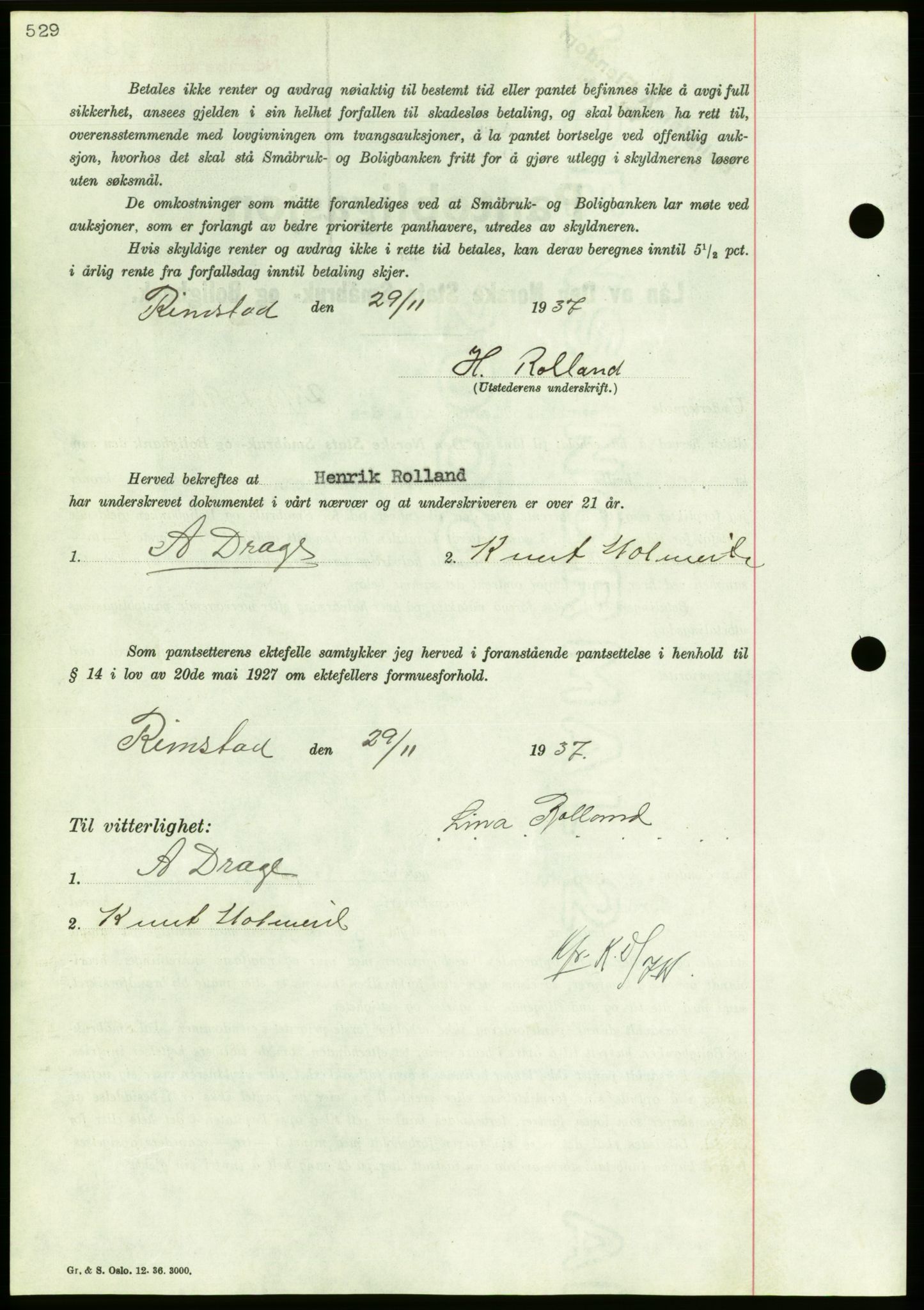 Nordmøre sorenskriveri, AV/SAT-A-4132/1/2/2Ca/L0092: Pantebok nr. B82, 1937-1938, Dagboknr: 11/1938