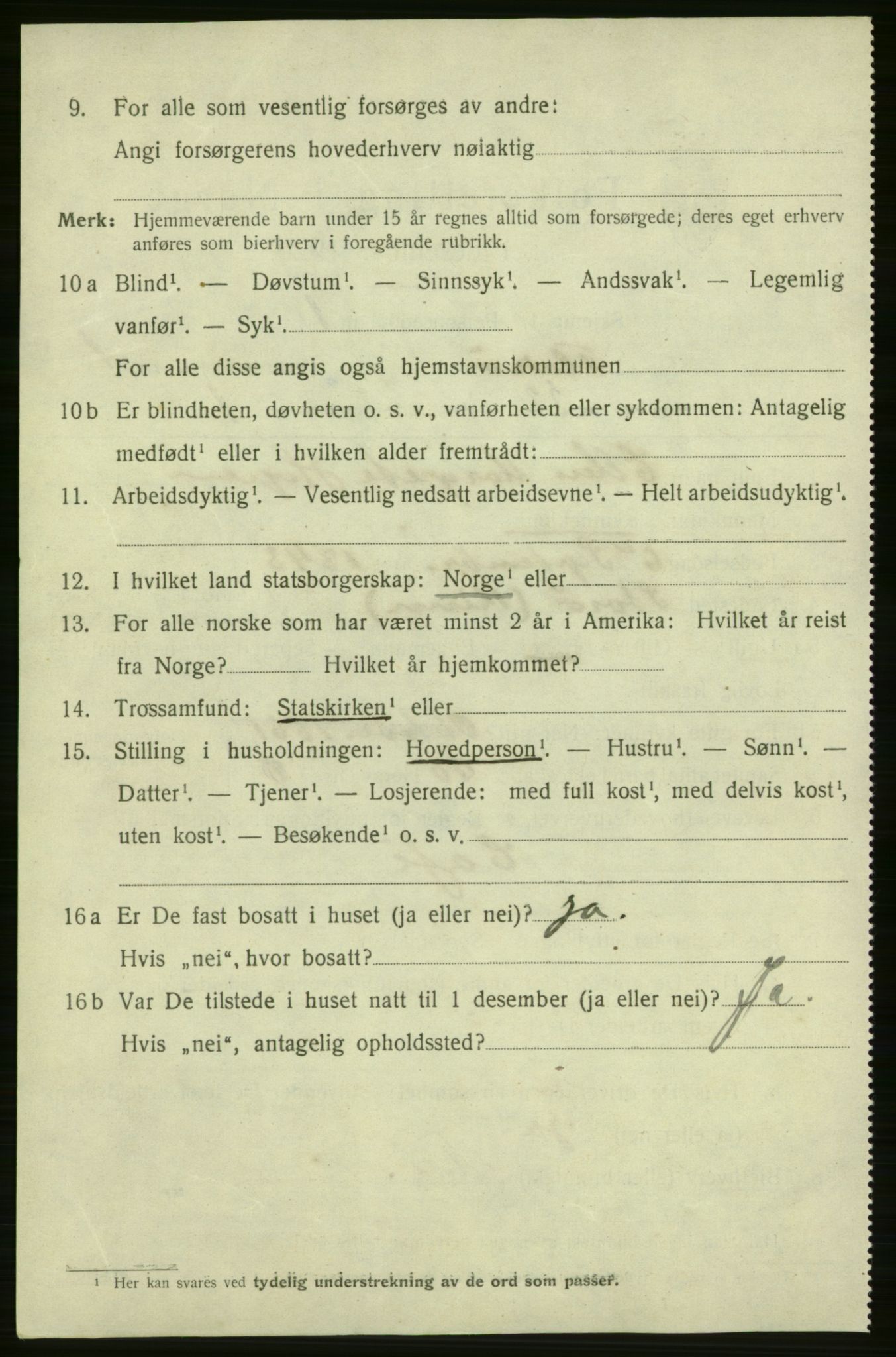 SAB, Folketelling 1920 for 1401 Florø ladested, 1920, s. 1513