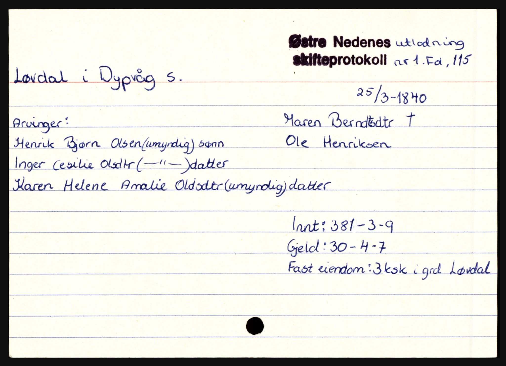 Holt sorenskriveri, AV/SAK-1221-0002/H, s. 931