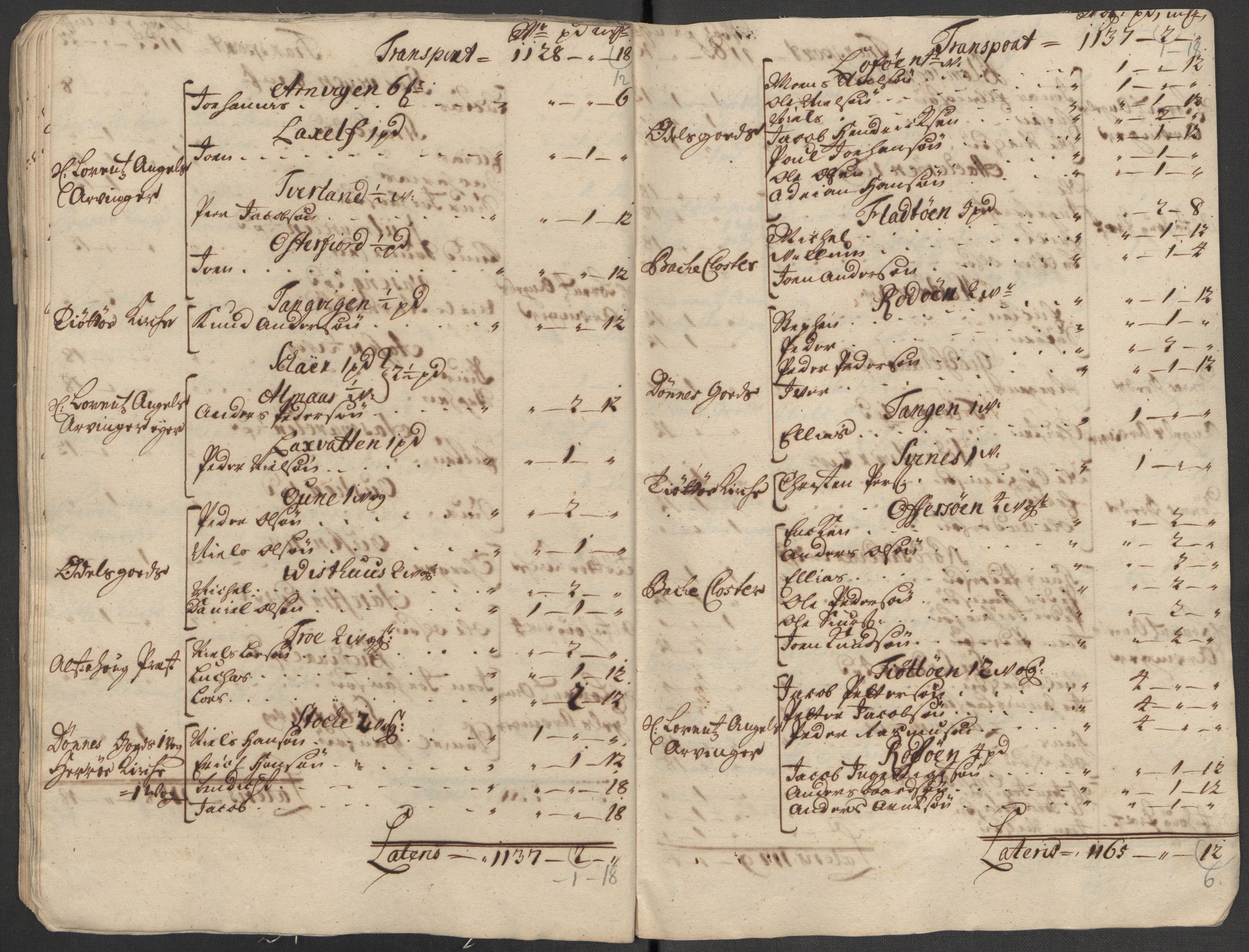 Rentekammeret inntil 1814, Reviderte regnskaper, Fogderegnskap, RA/EA-4092/R65/L4513: Fogderegnskap Helgeland, 1714-1715, s. 68