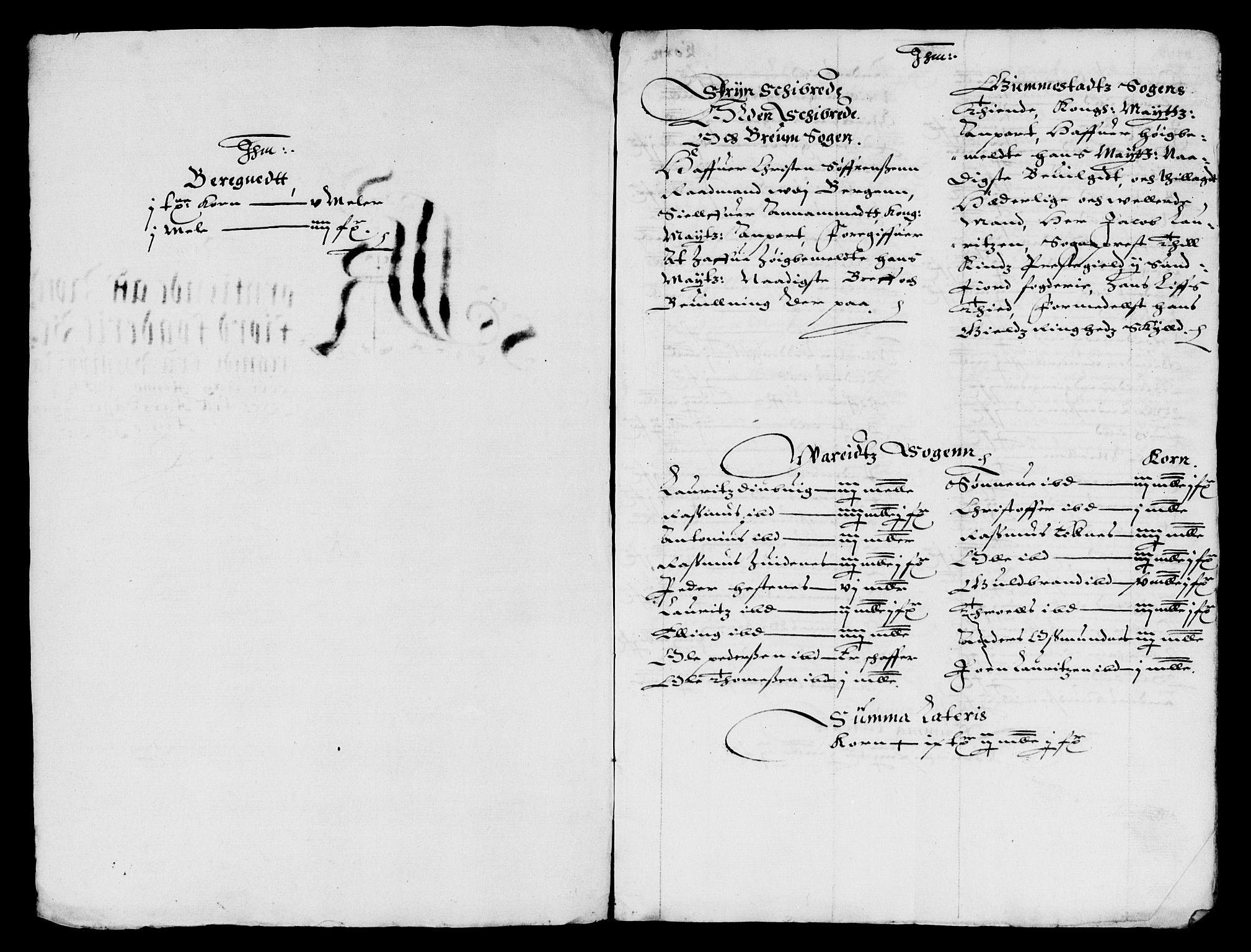 Rentekammeret inntil 1814, Reviderte regnskaper, Lensregnskaper, AV/RA-EA-5023/R/Rb/Rbt/L0067: Bergenhus len, 1634-1635