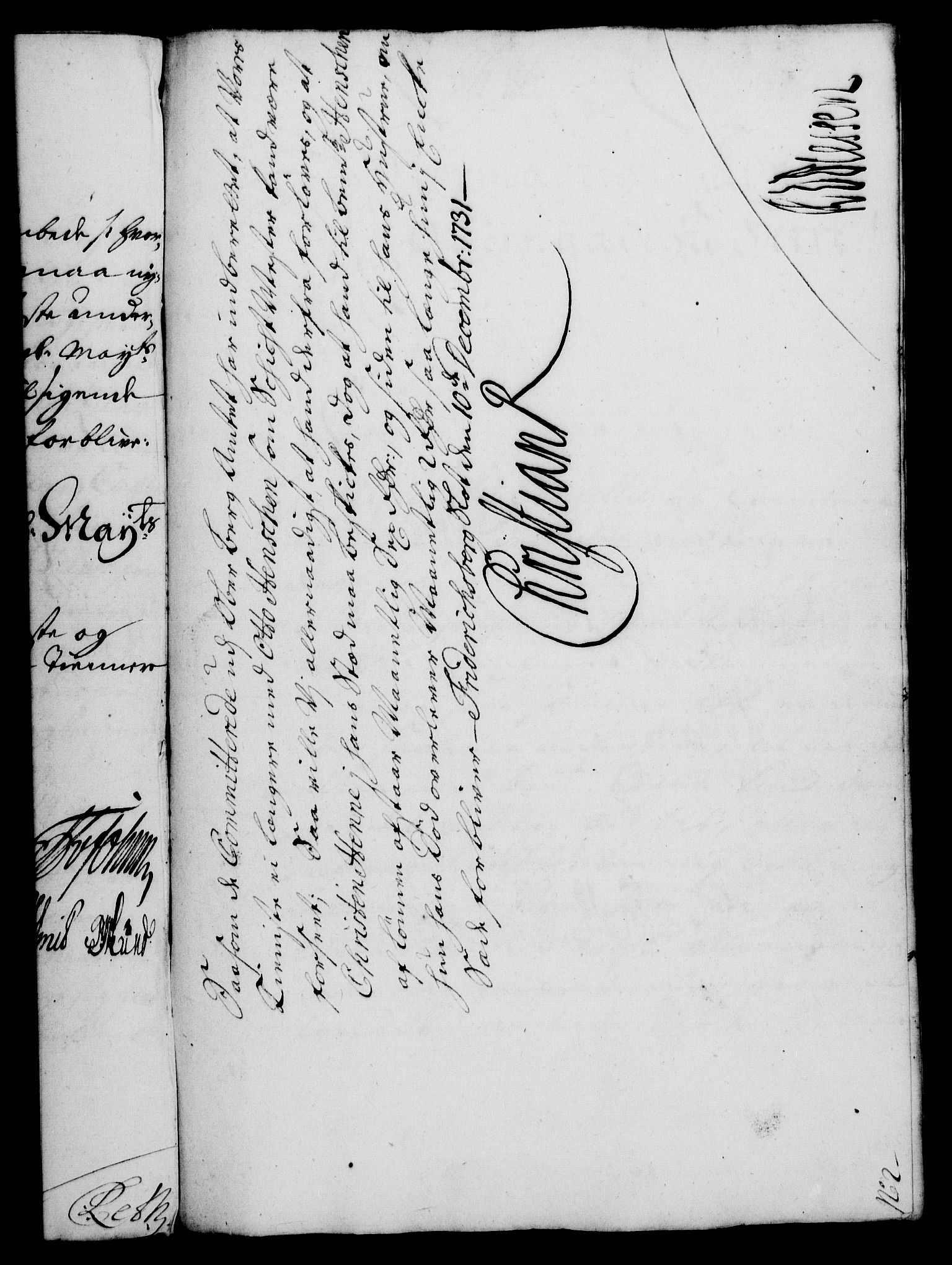 Rentekammeret, Kammerkanselliet, RA/EA-3111/G/Gf/Gfa/L0014: Norsk relasjons- og resolusjonsprotokoll (merket RK 52.14), 1731, s. 457