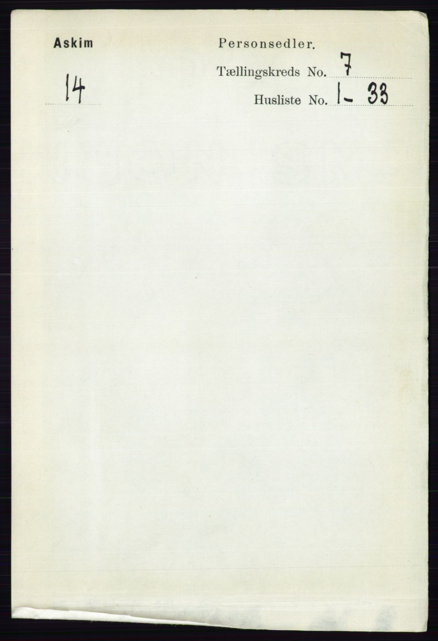 RA, Folketelling 1891 for 0124 Askim herred, 1891, s. 1013