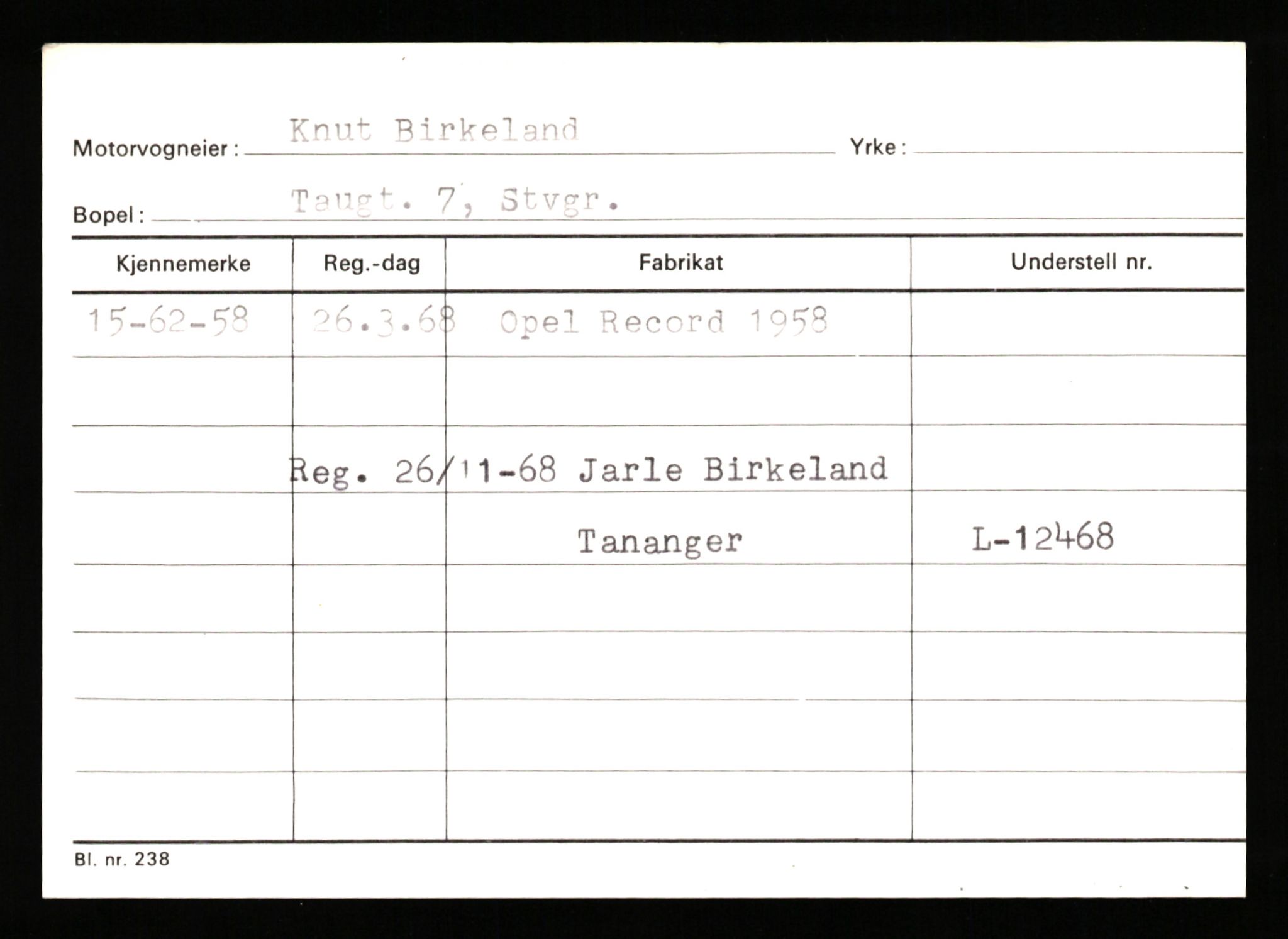 Stavanger trafikkstasjon, AV/SAST-A-101942/0/G/L0010: Registreringsnummer: 130000 - 239953, 1930-1971, s. 897