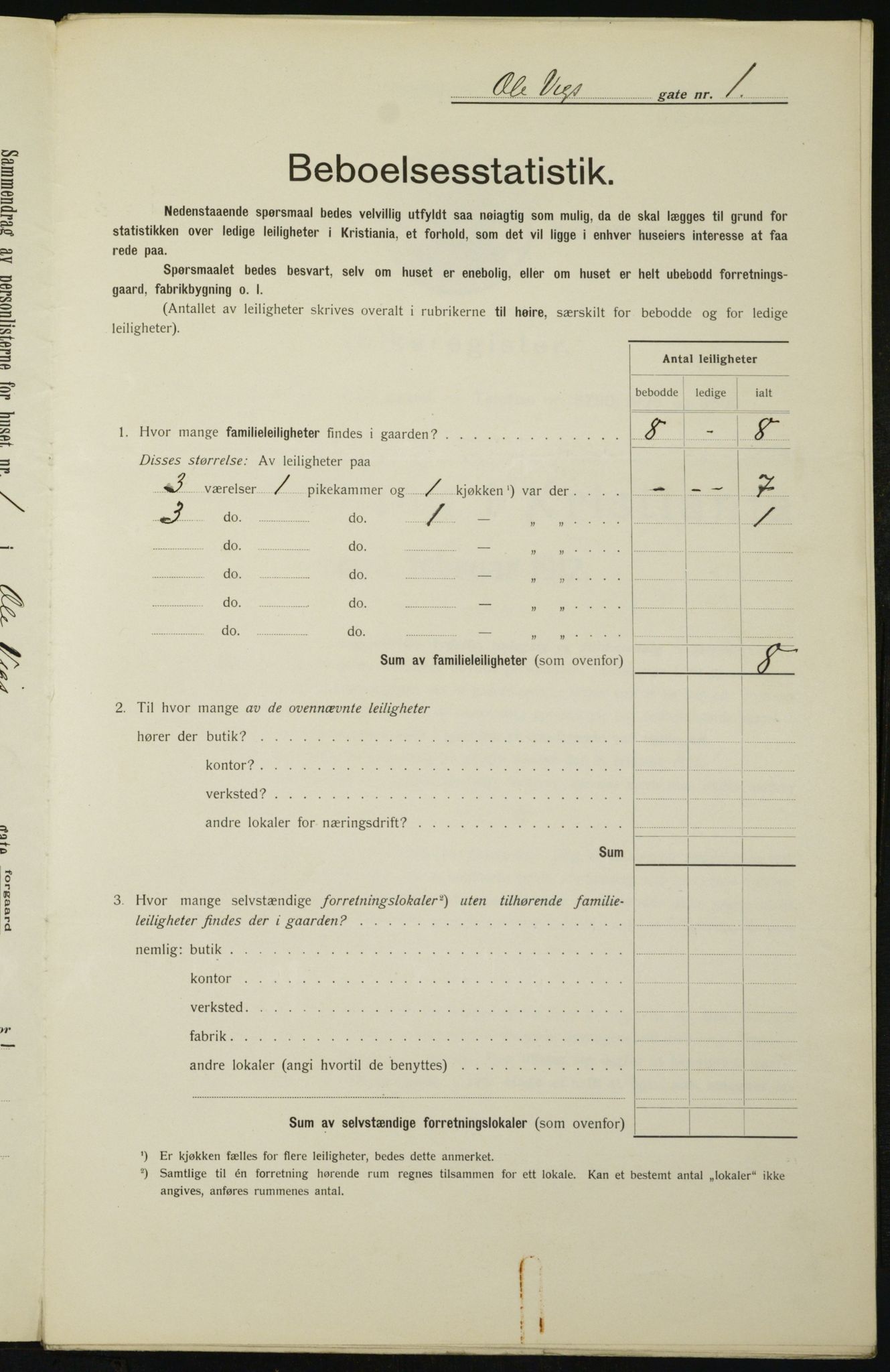 OBA, Kommunal folketelling 1.2.1912 for Kristiania, 1912, s. 76022