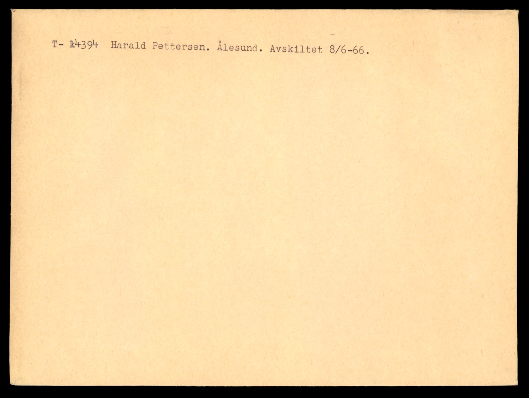 Møre og Romsdal vegkontor - Ålesund trafikkstasjon, AV/SAT-A-4099/F/Fe/L0045: Registreringskort for kjøretøy T 14320 - T 14444, 1927-1998, s. 1861