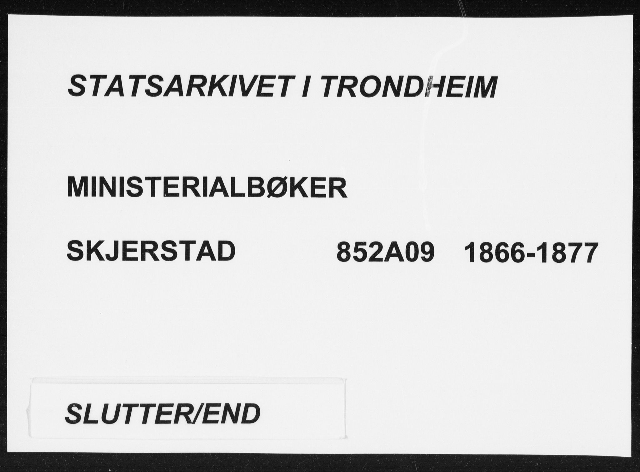 Ministerialprotokoller, klokkerbøker og fødselsregistre - Nordland, AV/SAT-A-1459/852/L0739: Ministerialbok nr. 852A09, 1866-1877