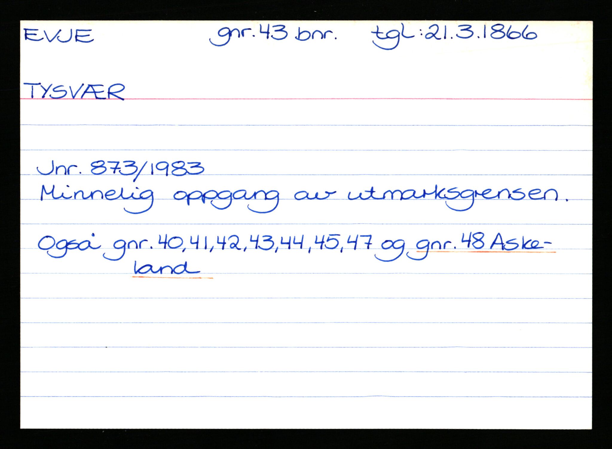 Statsarkivet i Stavanger, AV/SAST-A-101971/03/Y/Yk/L0009: Registerkort sortert etter gårdsnavn: Ersdal - Fikstveit, 1750-1930, s. 218