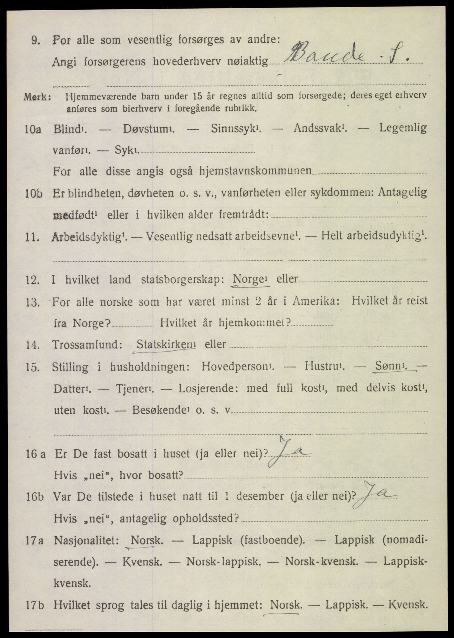 SAT, Folketelling 1920 for 1731 Sparbu herred, 1920, s. 4982