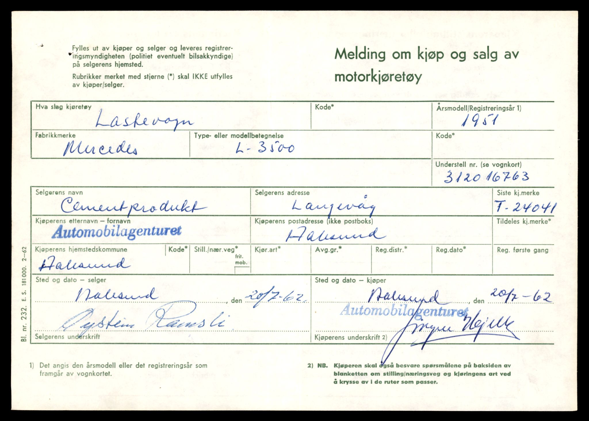 Møre og Romsdal vegkontor - Ålesund trafikkstasjon, AV/SAT-A-4099/F/Fe/L0033: Registreringskort for kjøretøy T 12151 - T 12474, 1927-1998, s. 1865