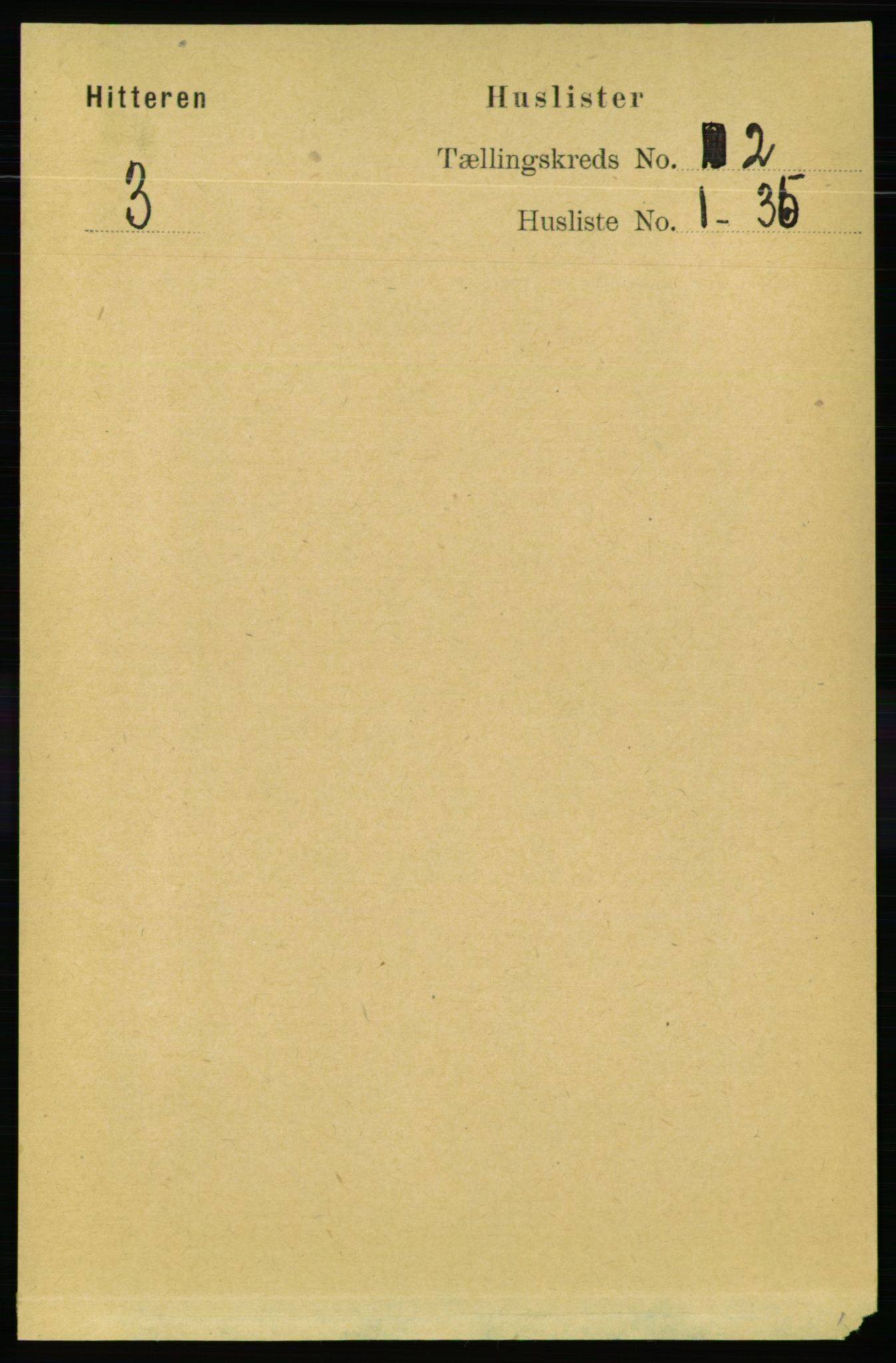 RA, Folketelling 1891 for 1617 Hitra herred, 1891, s. 184