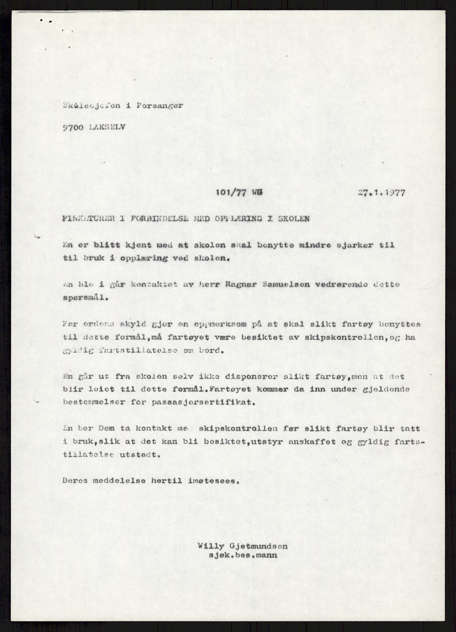 Sjøfartsdirektoratet med forløpere, generelt arkiv, AV/RA-S-1407/D/Du/Duc/L0641/0004: Skipskontrollen - Forskrifter    / Utleiebåter (2 mapper), 1977-1989, s. 123