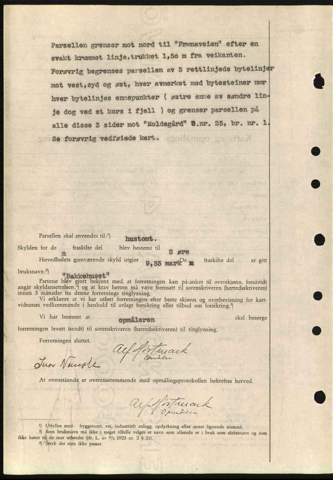 Romsdal sorenskriveri, AV/SAT-A-4149/1/2/2C: Pantebok nr. A1, 1936-1936, Dagboknr: 110/1936