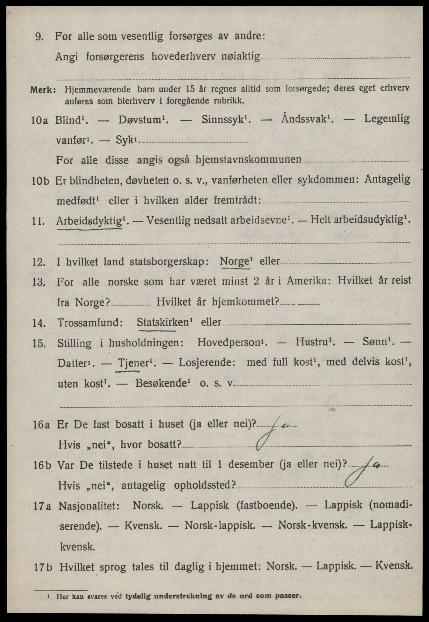 SAT, Folketelling 1920 for 1635 Rennebu herred, 1920, s. 2159