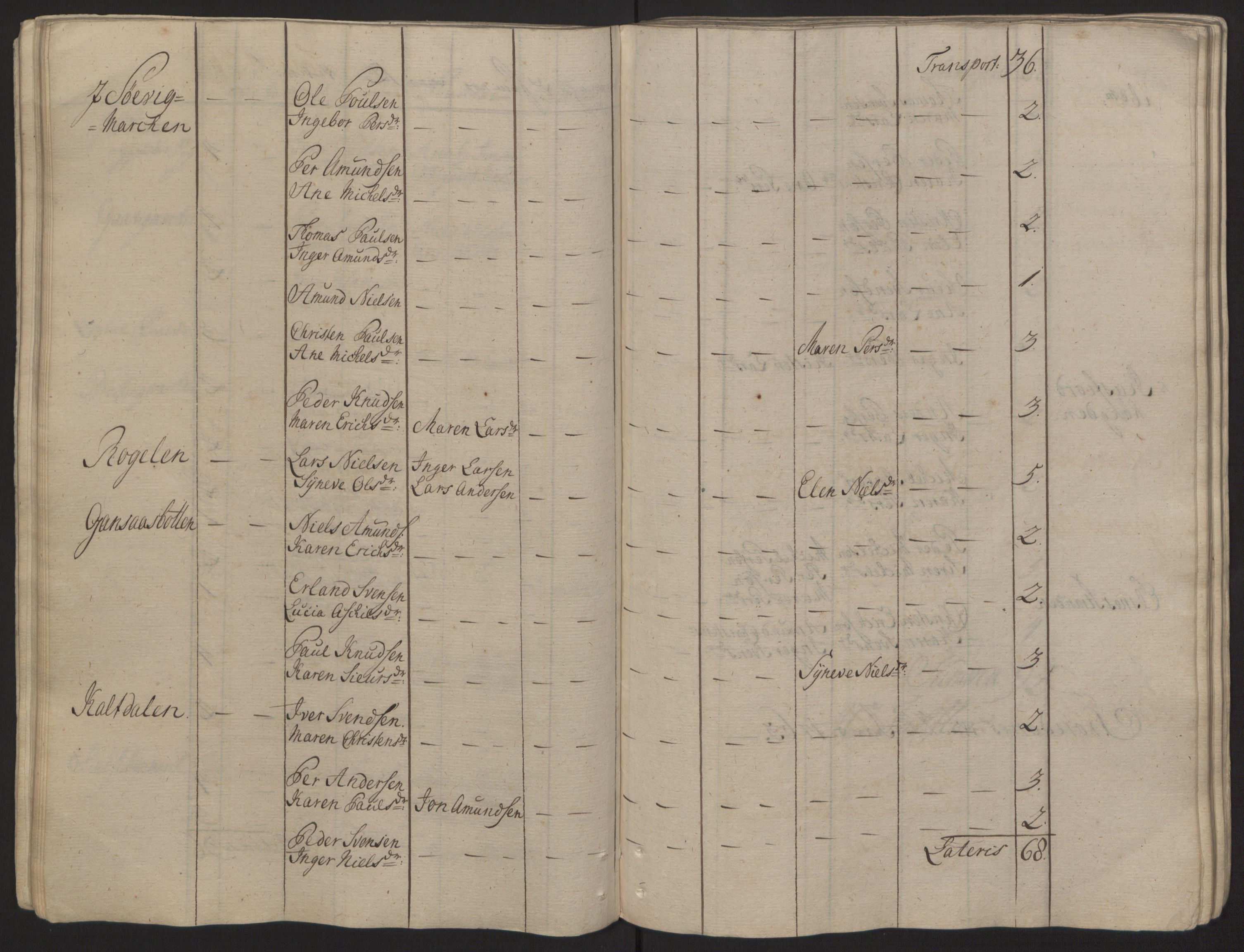 Rentekammeret inntil 1814, Reviderte regnskaper, Fogderegnskap, AV/RA-EA-4092/R68/L4845: Ekstraskatten Senja og Troms, 1762-1765, s. 59