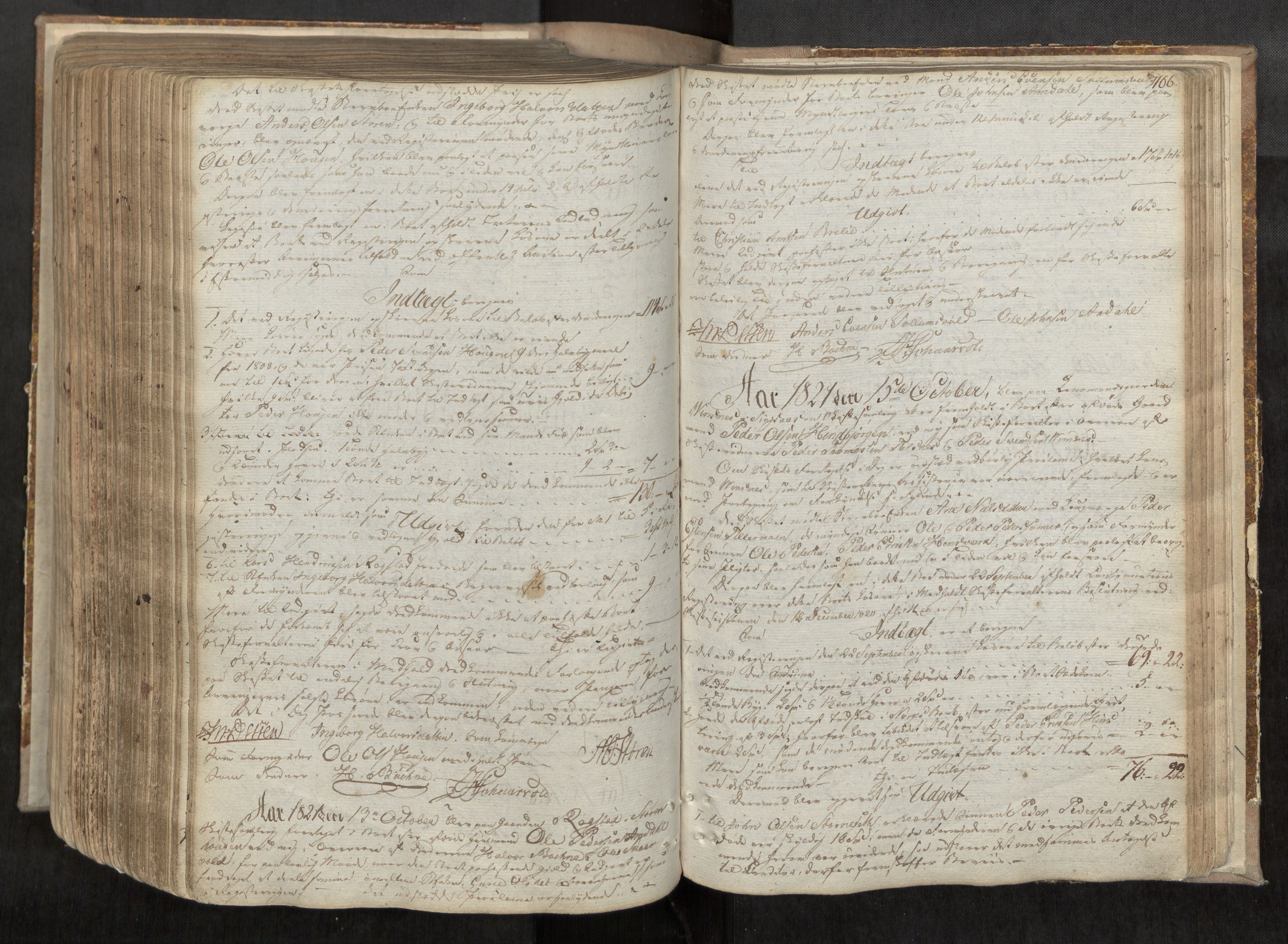 Gauldal sorenskriveri, AV/SAT-A-0014/1/3/3B/L0001: Skiftebehandlingsprotokoll, 1805-1823, s. 406