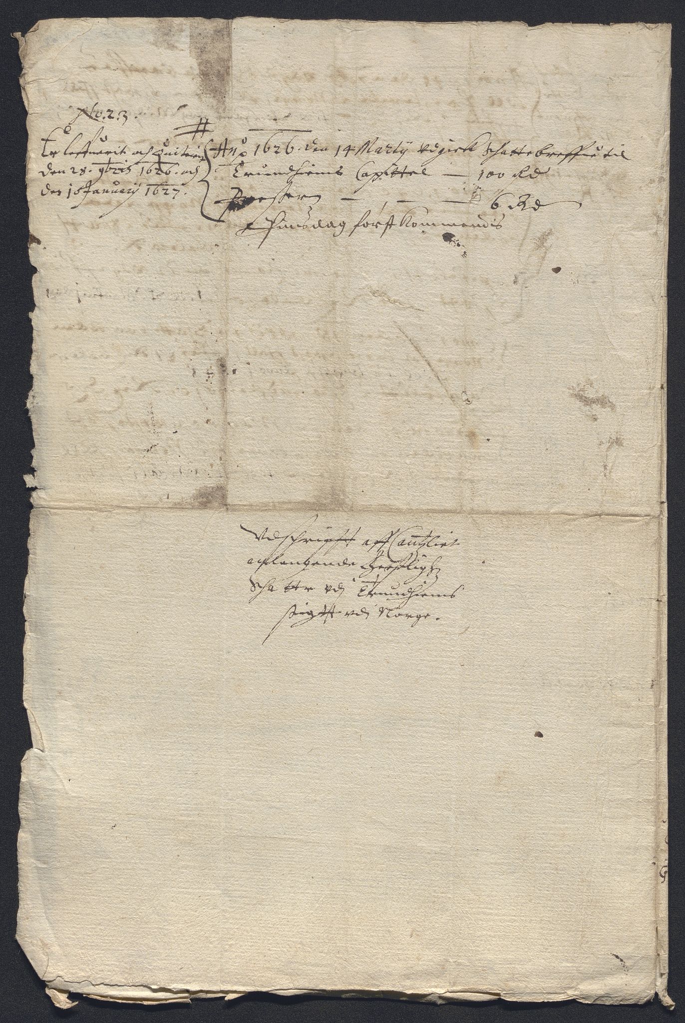Rentekammeret inntil 1814, Reviderte regnskaper, Kirkeregnskap, RA/EA-4067/Rf/L0129: Kirkeregnskap, 1625-1684, s. 165