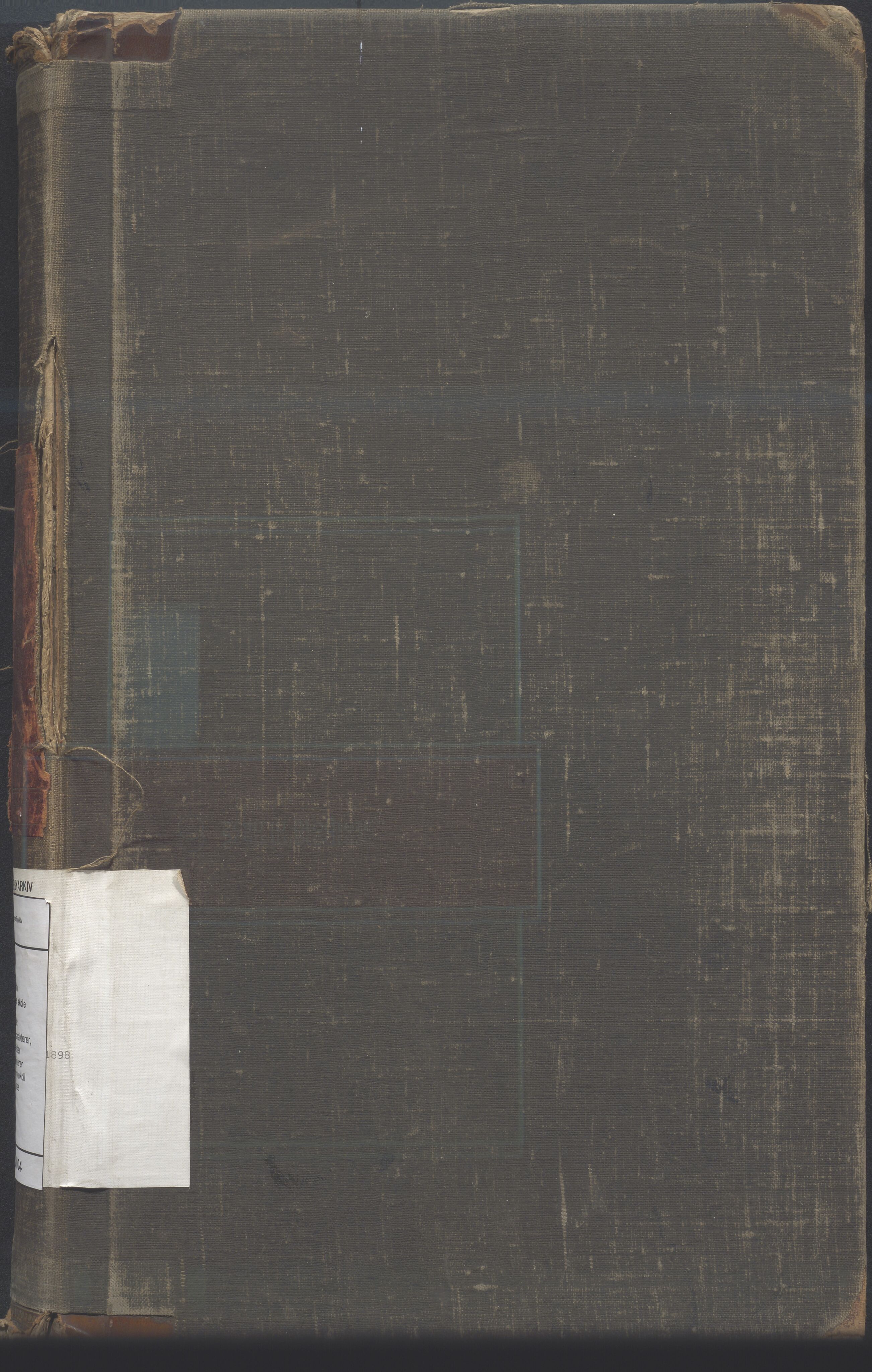 Stavanger kommune. Johannes skole, BYST/A-0445/G/Gc/L0004: Karakterprotokoll, 1891-1898