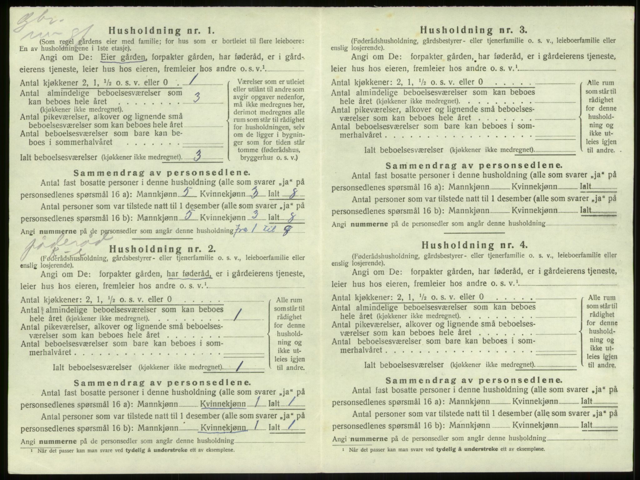 SAB, Folketelling 1920 for 1438 Bremanger herred, 1920, s. 892