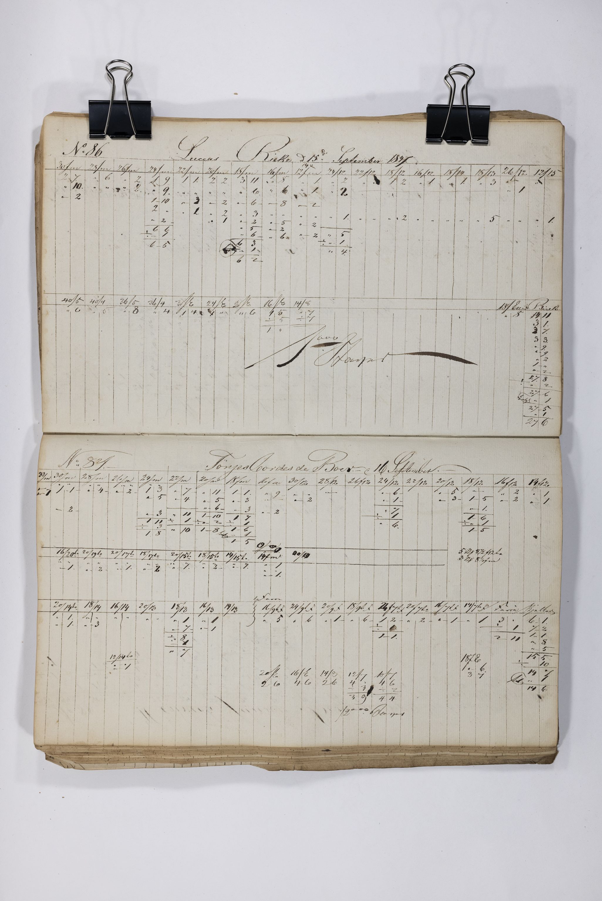 Blehr/ Kjellestad, TEMU/TGM-A-1212/E/Eb/L0004: Ladnings Liste, 1847-1849, s. 45
