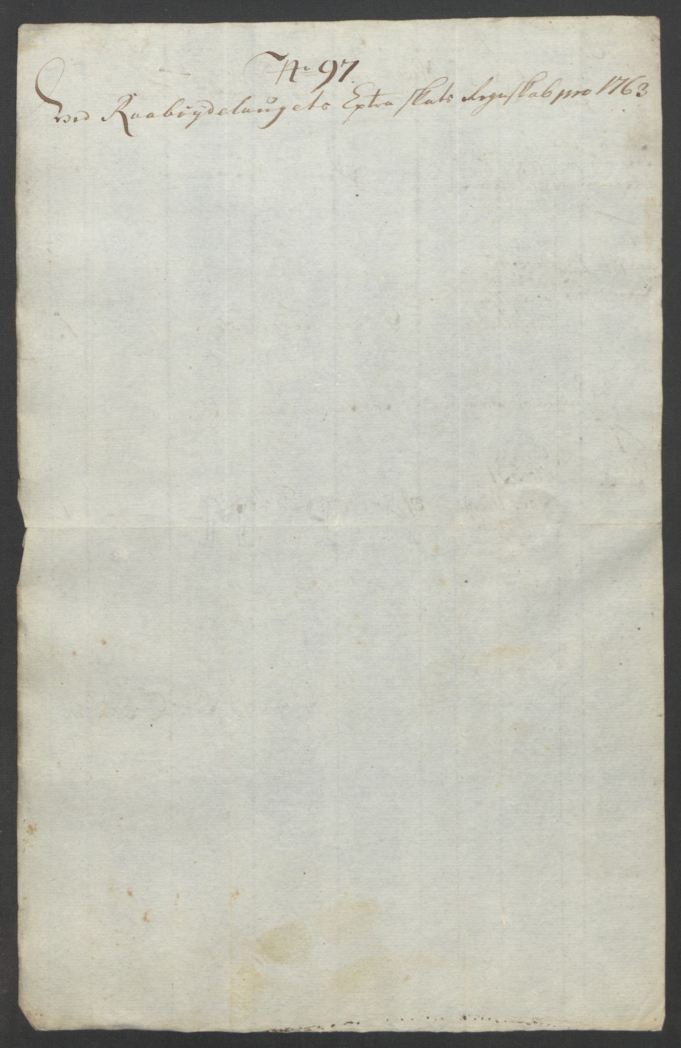 Rentekammeret inntil 1814, Reviderte regnskaper, Fogderegnskap, RA/EA-4092/R40/L2517: Ekstraskatten Råbyggelag, 1762-1763, s. 511