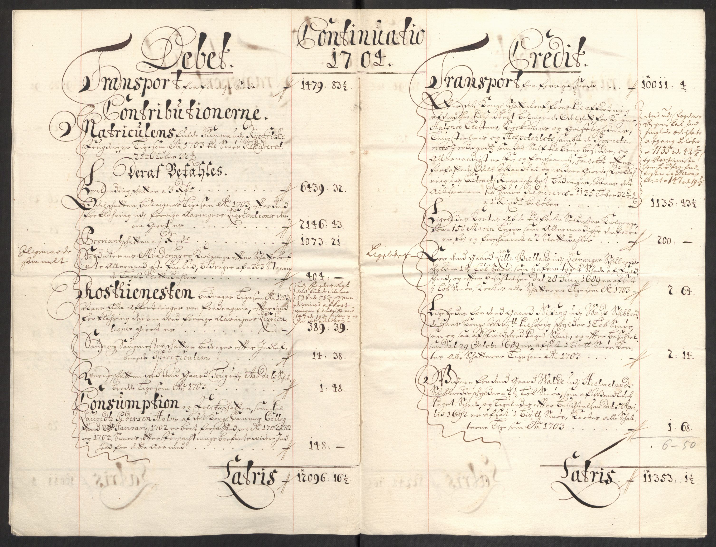 Rentekammeret inntil 1814, Reviderte regnskaper, Fogderegnskap, AV/RA-EA-4092/R47/L2860: Fogderegnskap Ryfylke, 1703-1705, s. 153