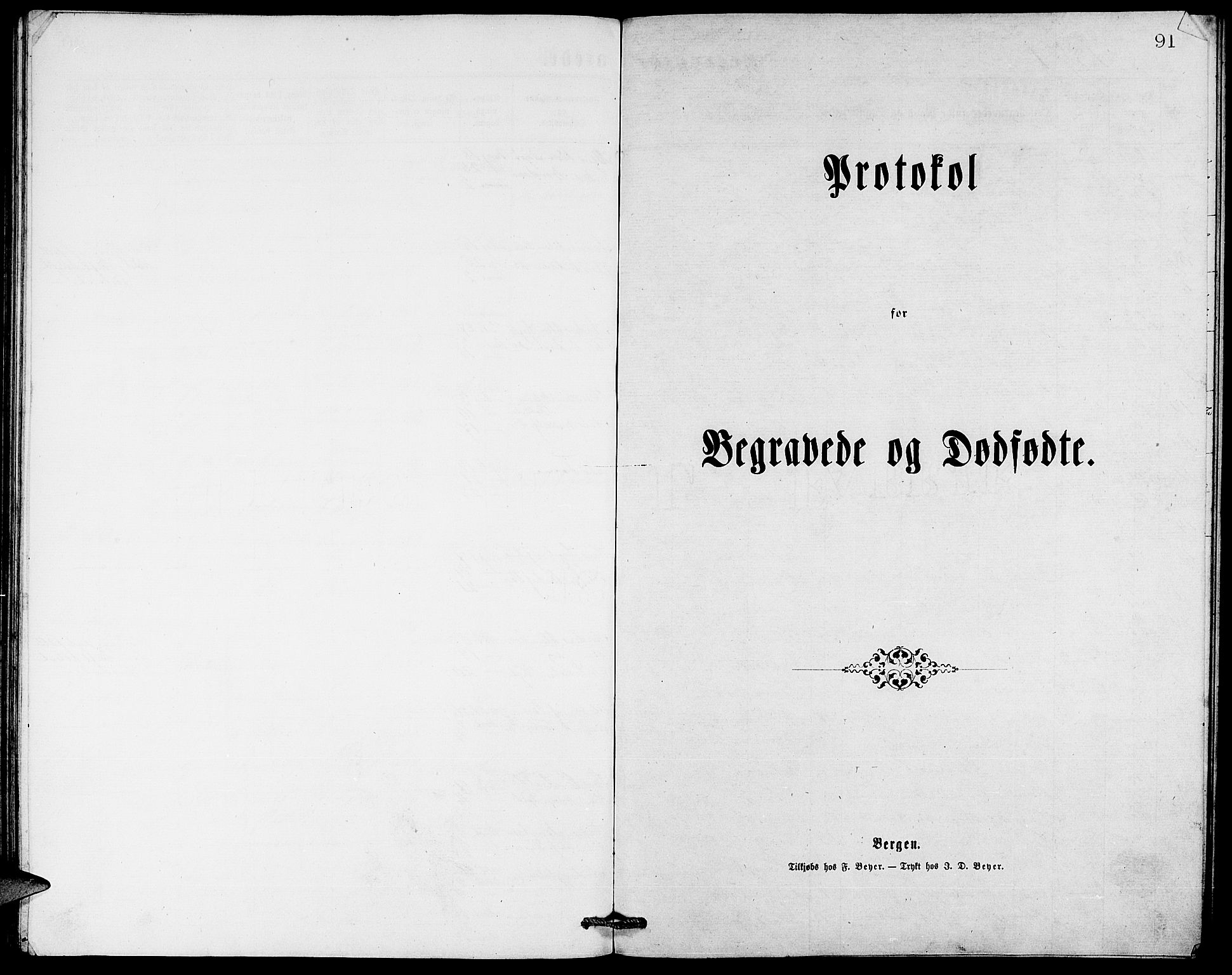 Fjell sokneprestembete, SAB/A-75301/H/Hab: Klokkerbok nr. A 2, 1871-1879, s. 91